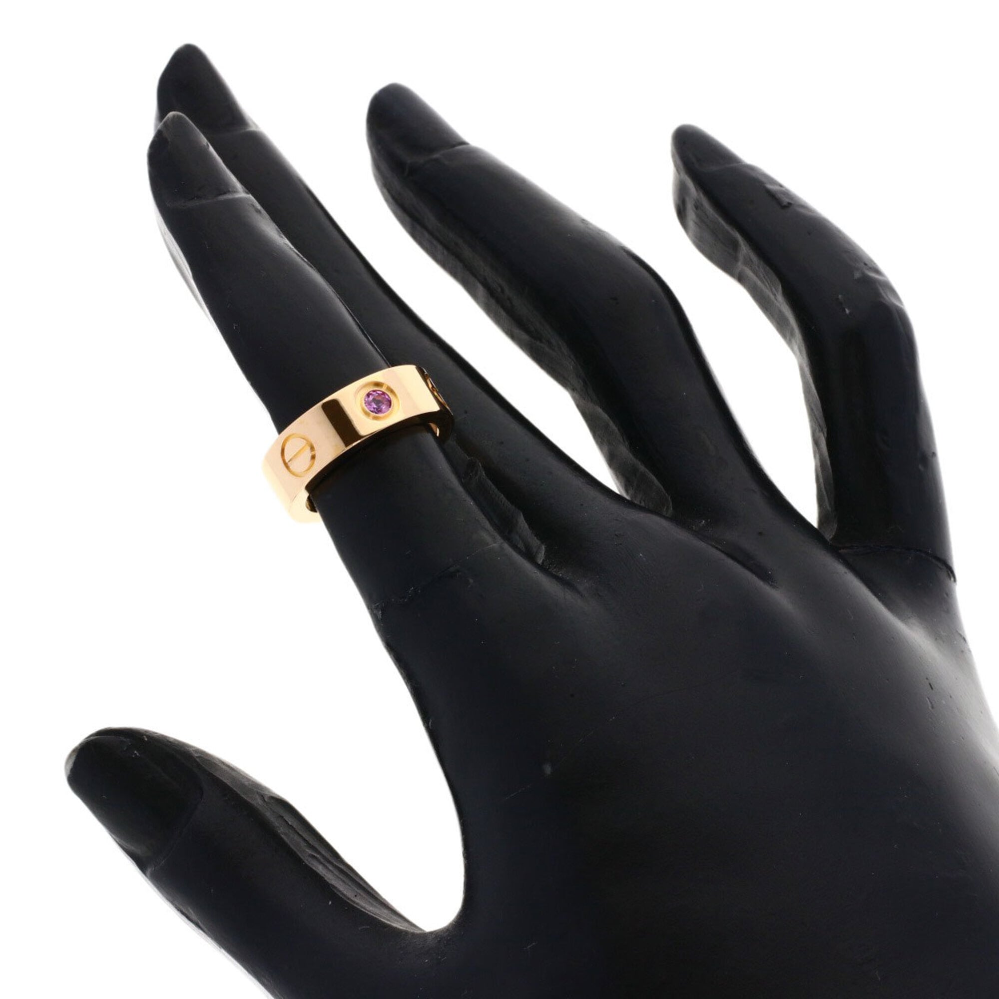 Cartier Love Pink Band Ring (Pre-Owned)