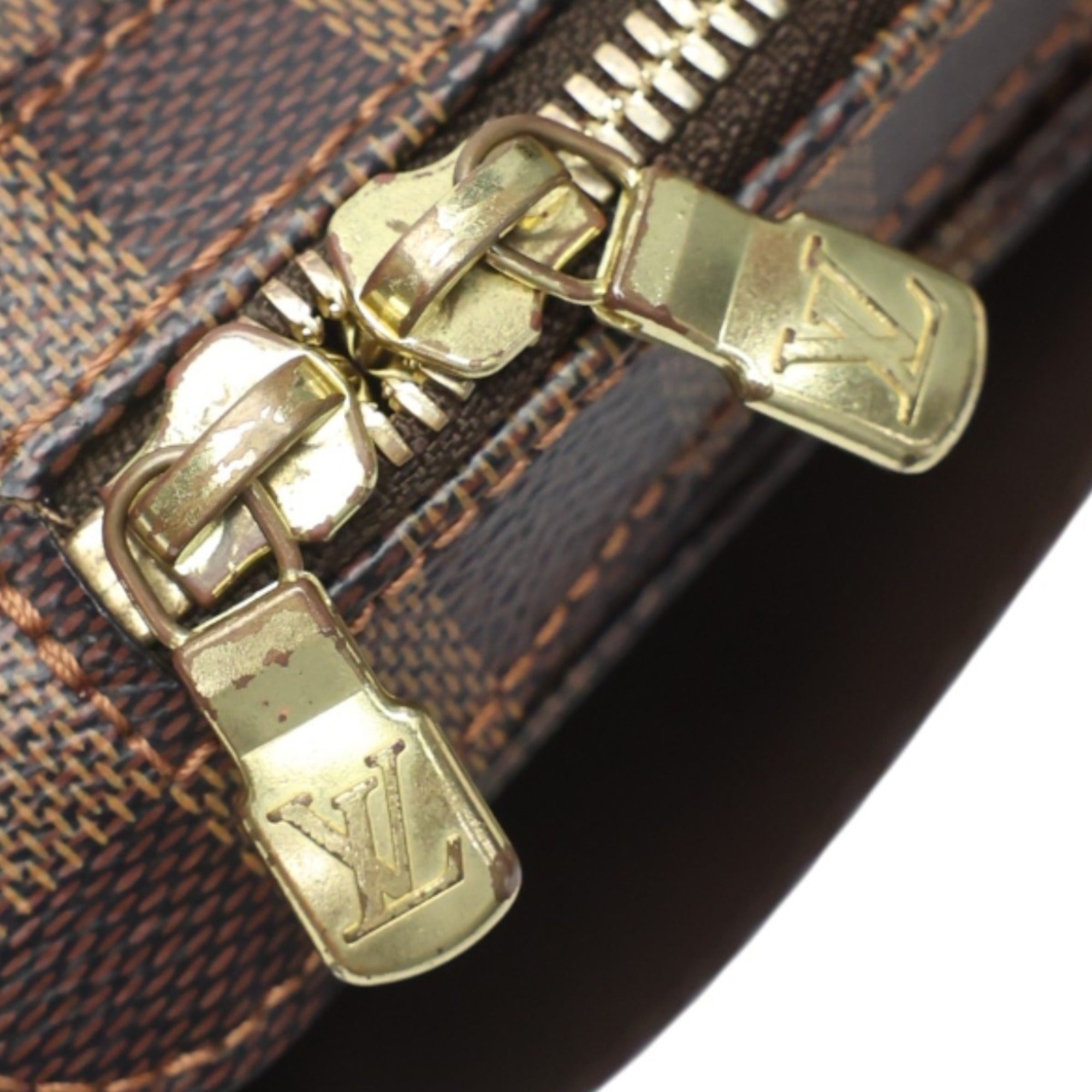 Louis Vuitton Damier Ebene Damier Canvas Sling Bag (Pre-Owned)