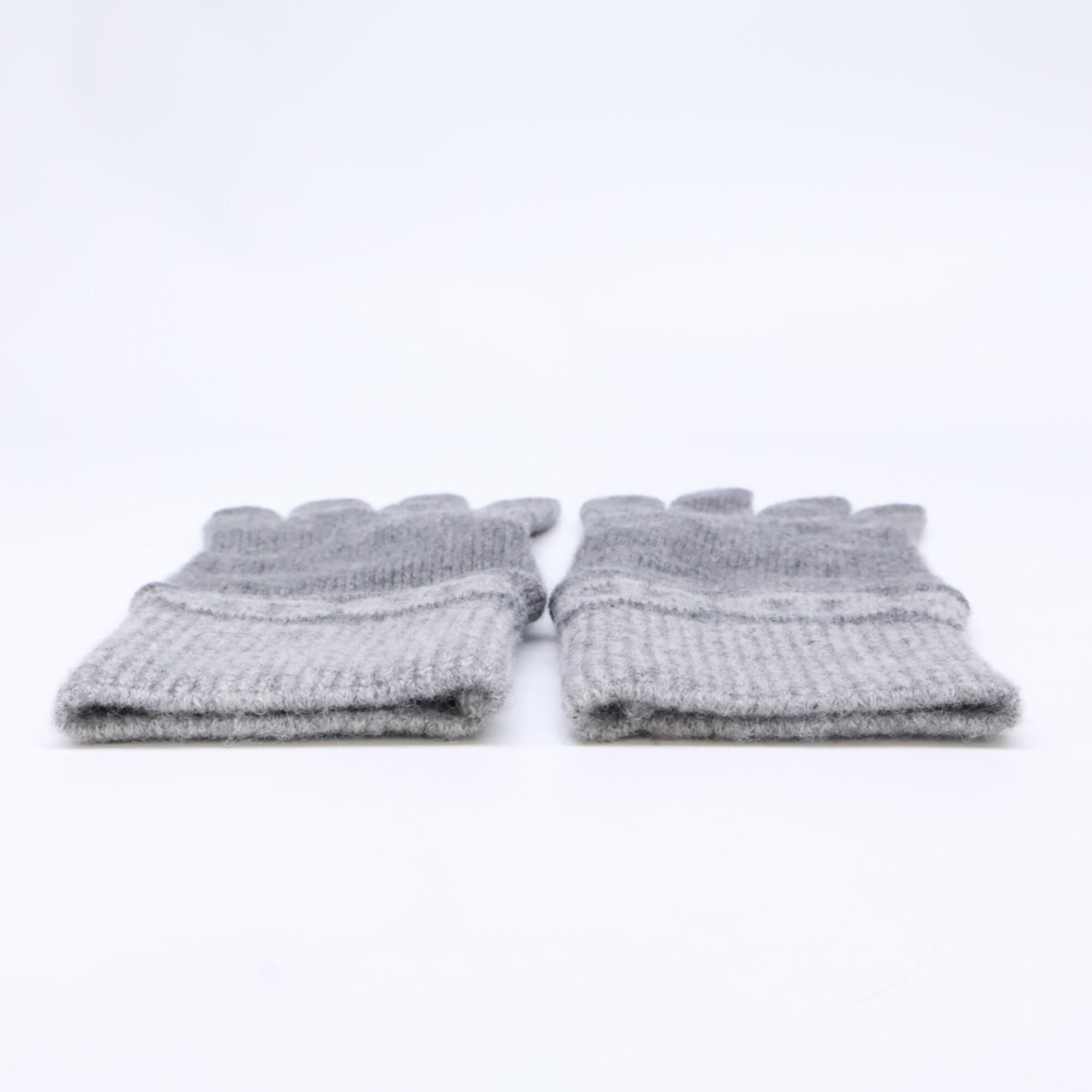 Hermes Gray Cashmere Warm Gloves (Pre-Owned)