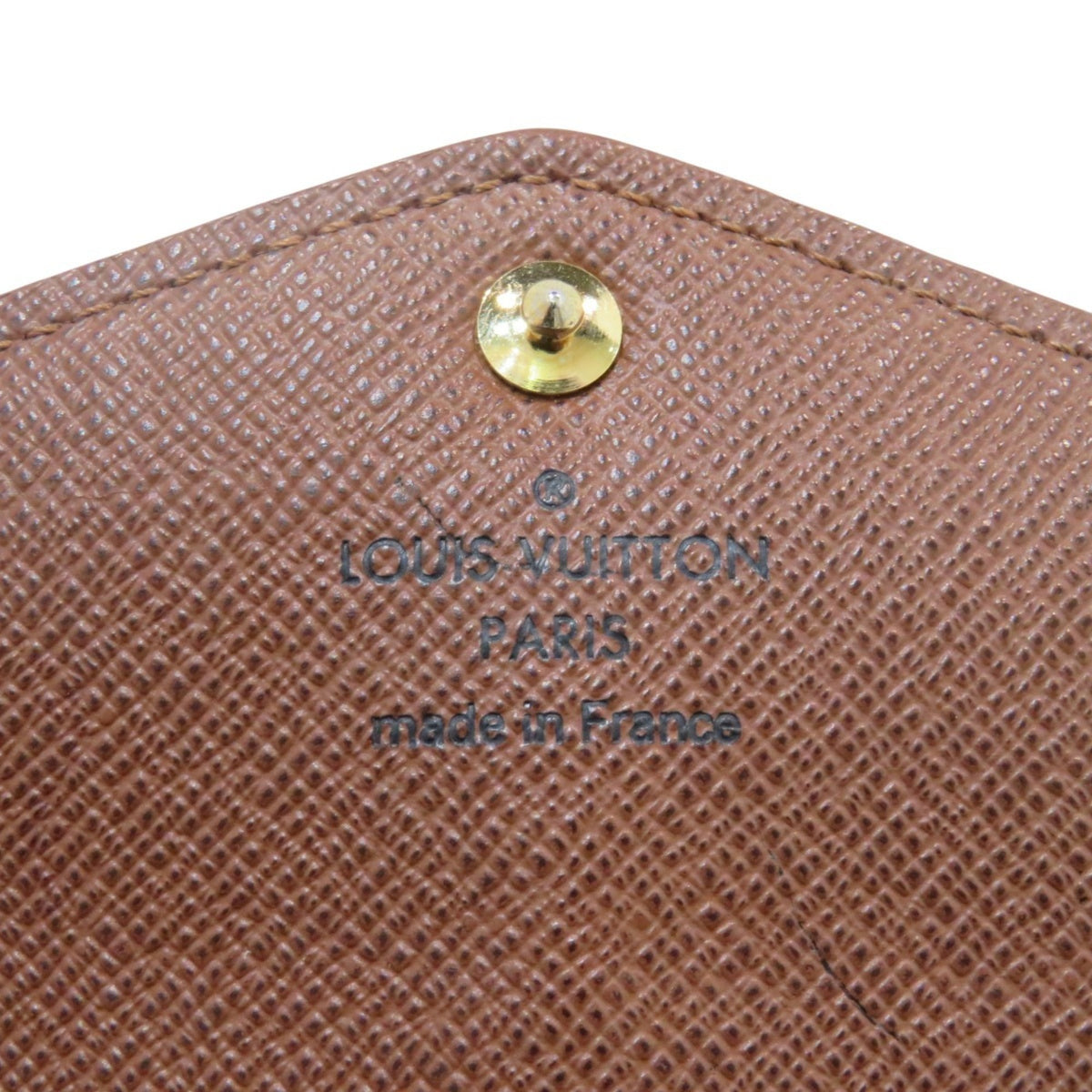 Louis Vuitton Monogram Brown Monogram Long Wallet (Bi-Fold) (Pre-Owned)