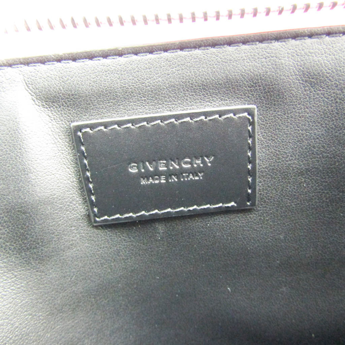 Givenchy Pink Leather Clutch Bag (Pre-Owned)