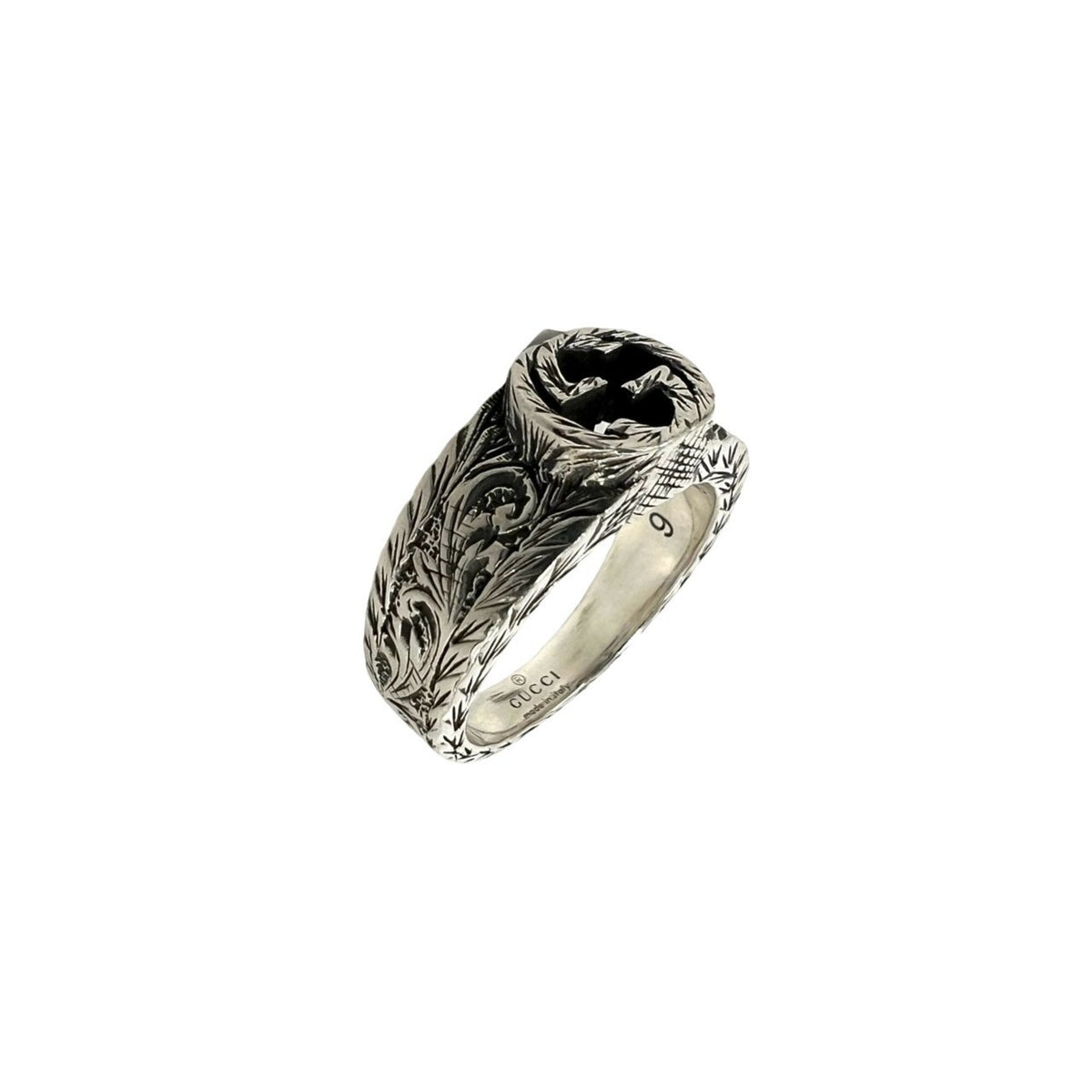 Gucci Silver Silver 925 Band Ring (Pre-Owned)