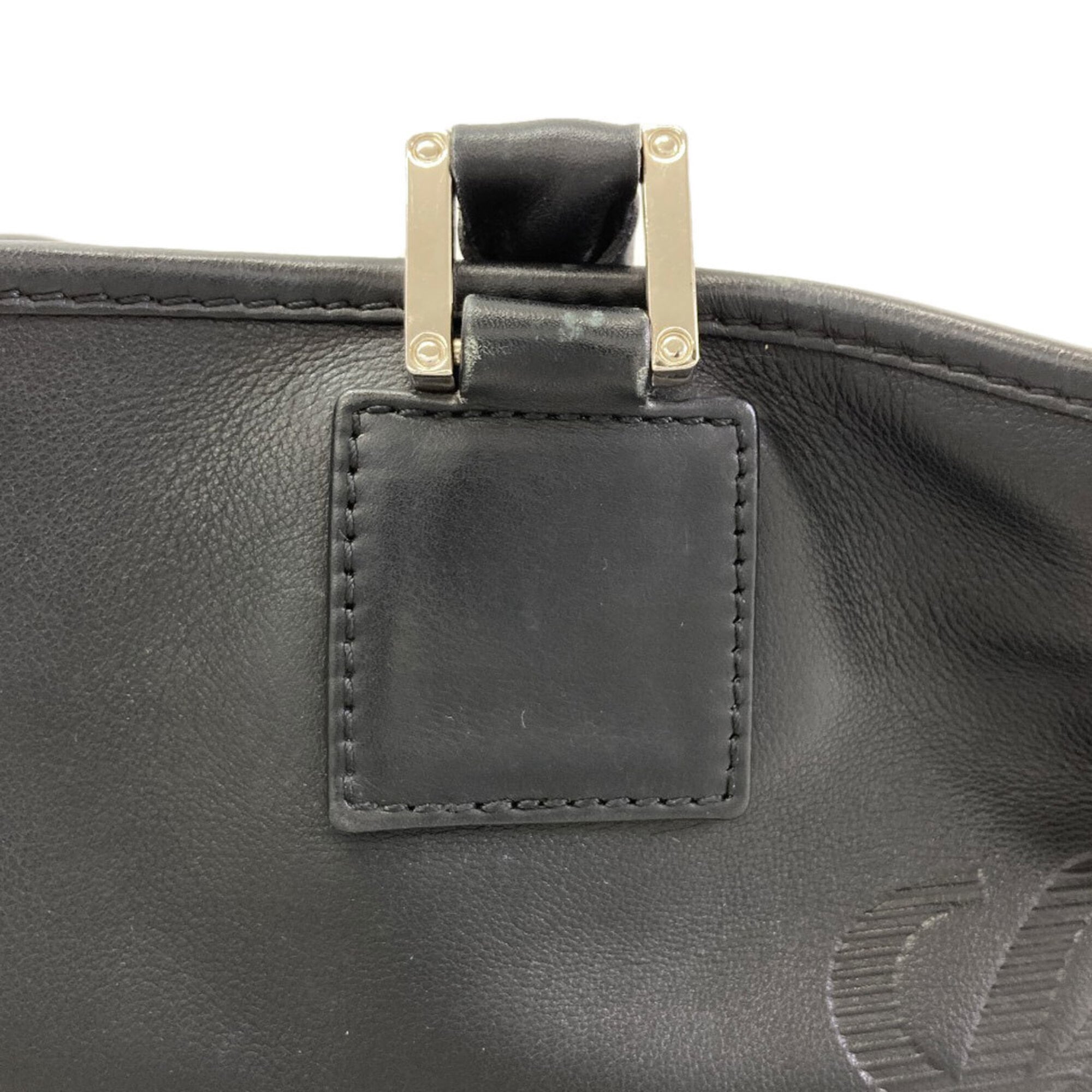 Loewe Black Leather Handbag (Pre-Owned)
