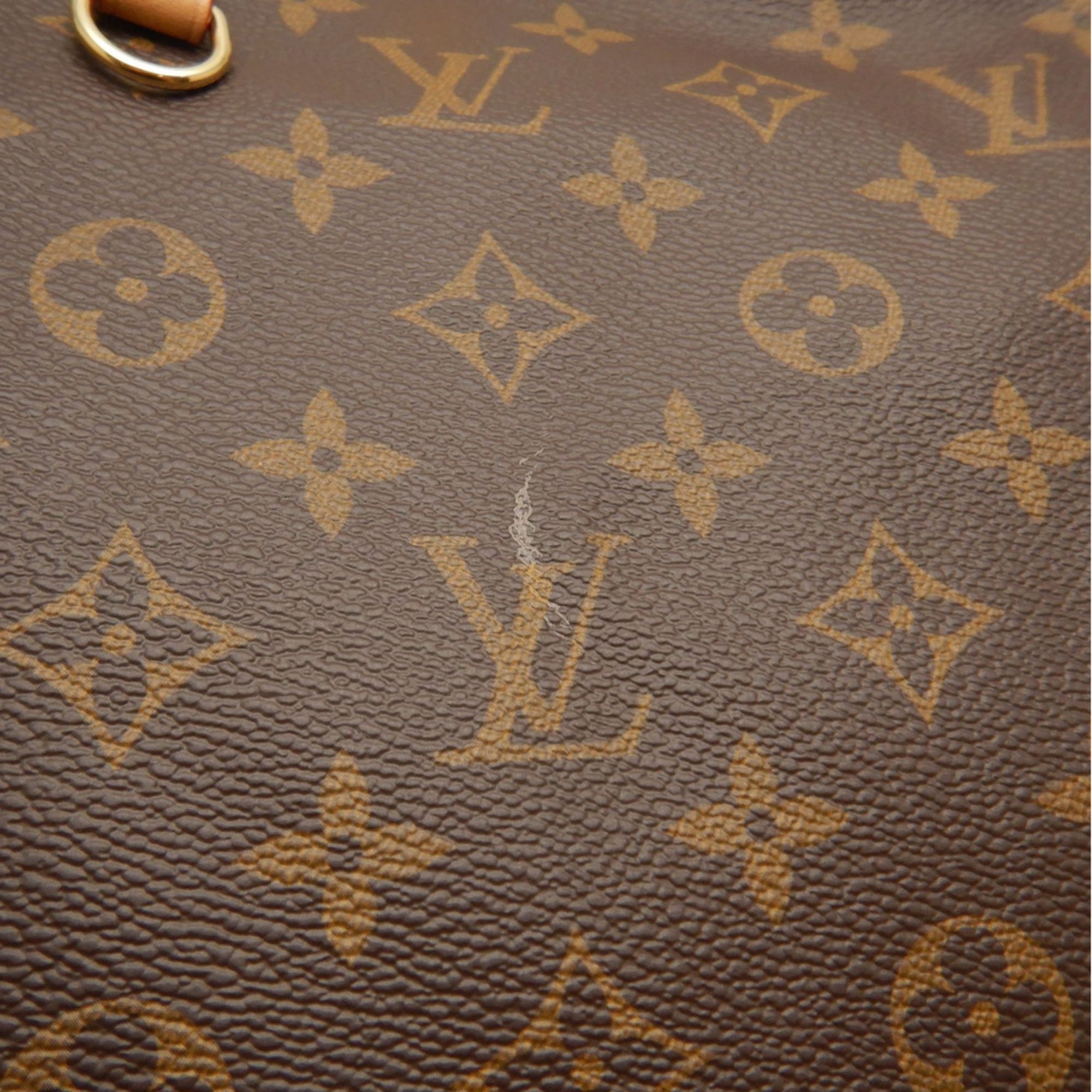 Louis Vuitton Brown Monogram Pouch Shoulder Bag (Pre-Owned)