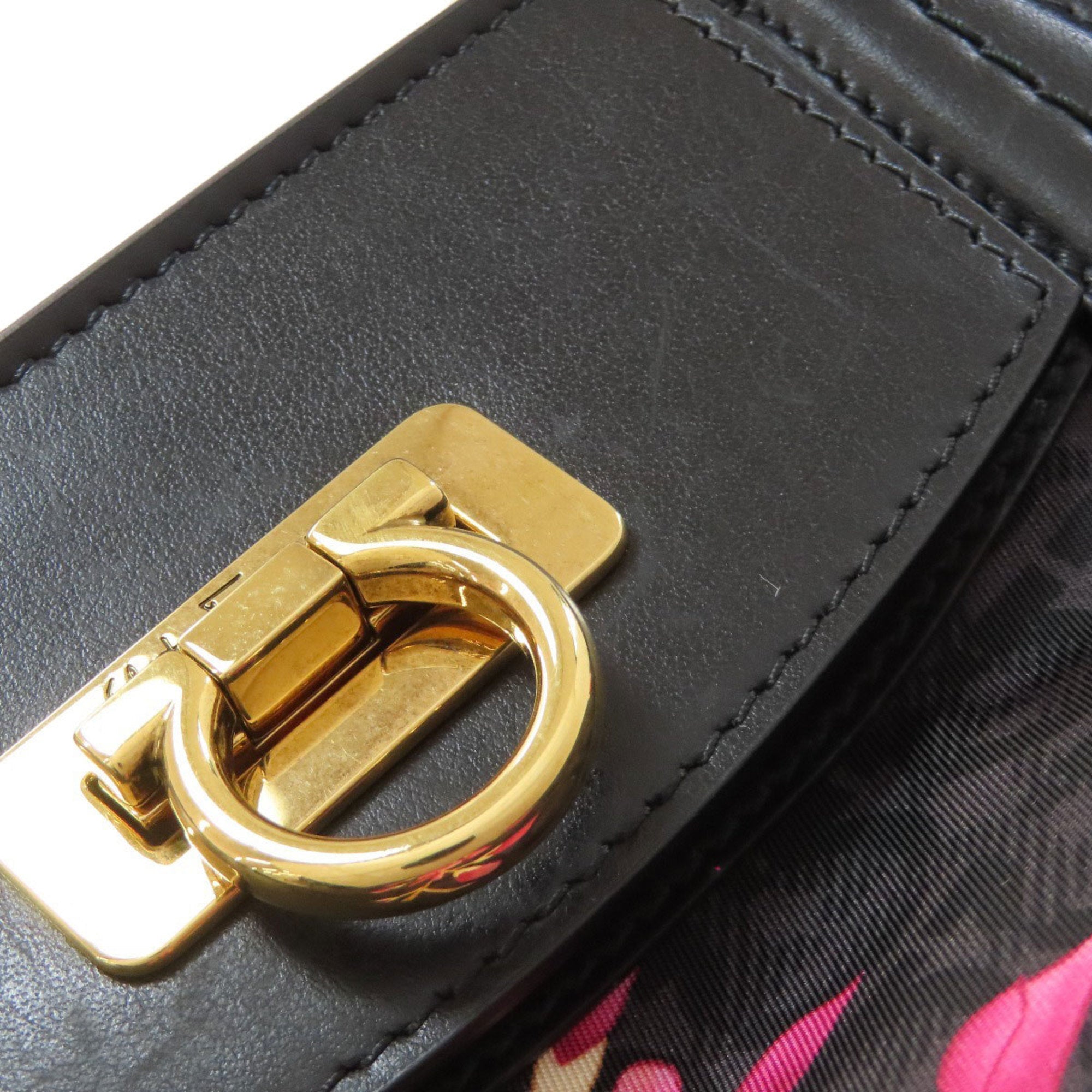 Salvatore Ferragamo Black Nylon Tote Bag (Pre-Owned)