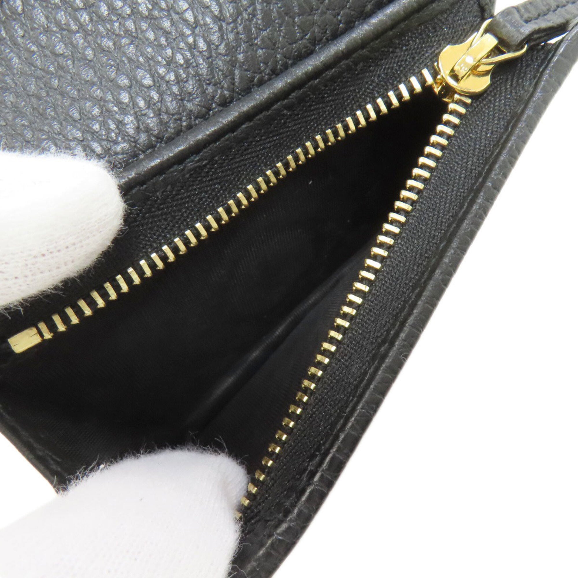 Gucci Black Leather Wallet (Bi-Fold) (Pre-Owned)