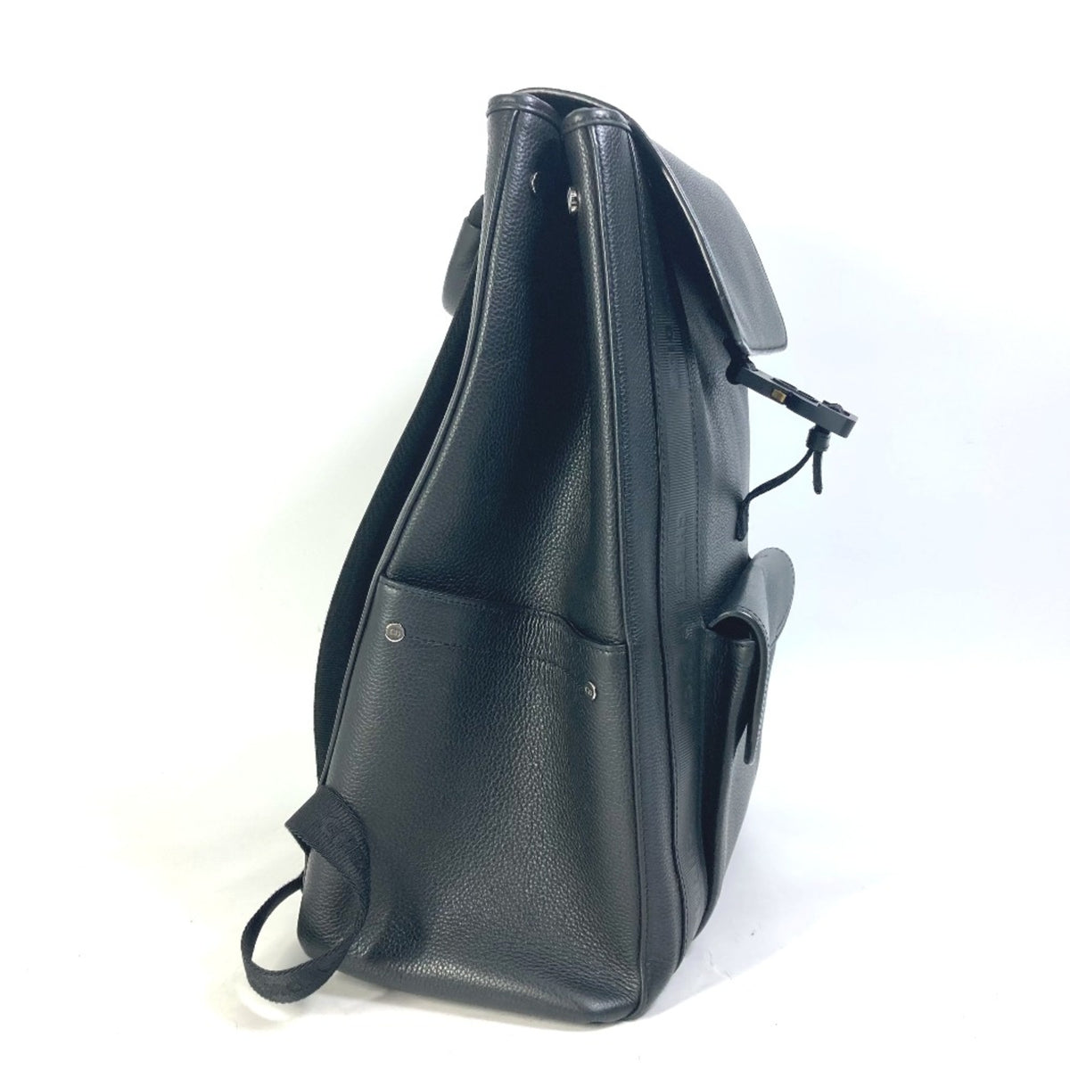 Christian Dior Black Leather Backpack (Pre-Owned)