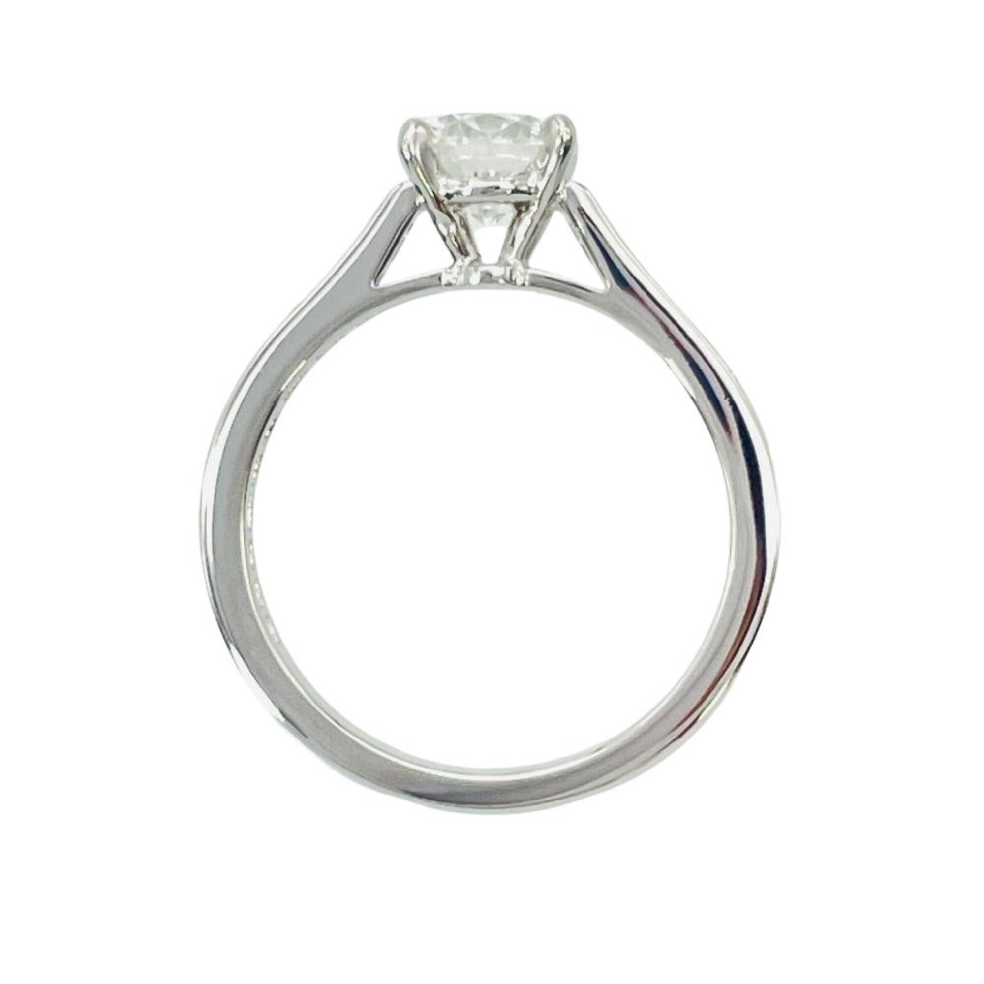 Cartier Platinum Platinum 950 Band Ring (Pre-Owned)