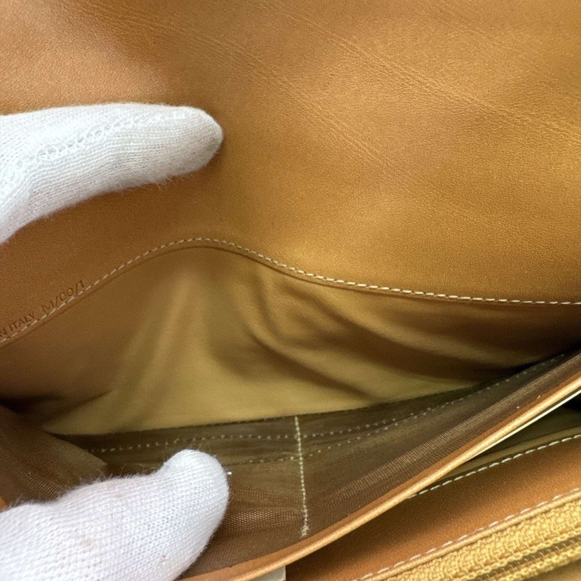 Celine Macadam Brown Pvc Long Wallet (Bi-Fold) (Pre-Owned)