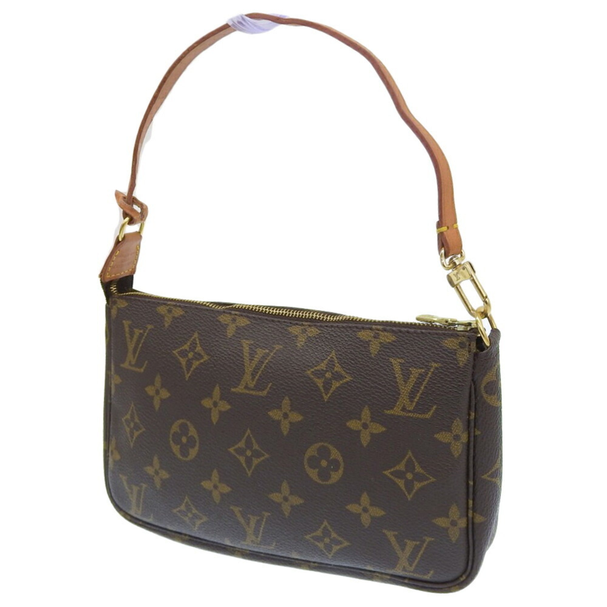 Louis Vuitton Monogram Monogram Pvc Leather Pochette Pouch (Pre-Owned)