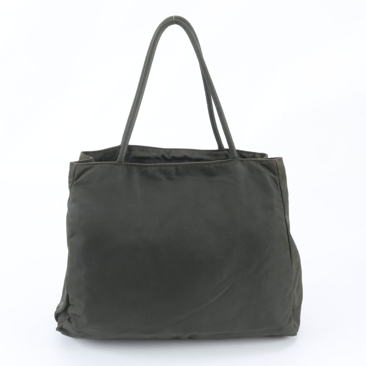 Prada Khaki Handbag Shoulder Bag Tote Bag (Pre-Owned)