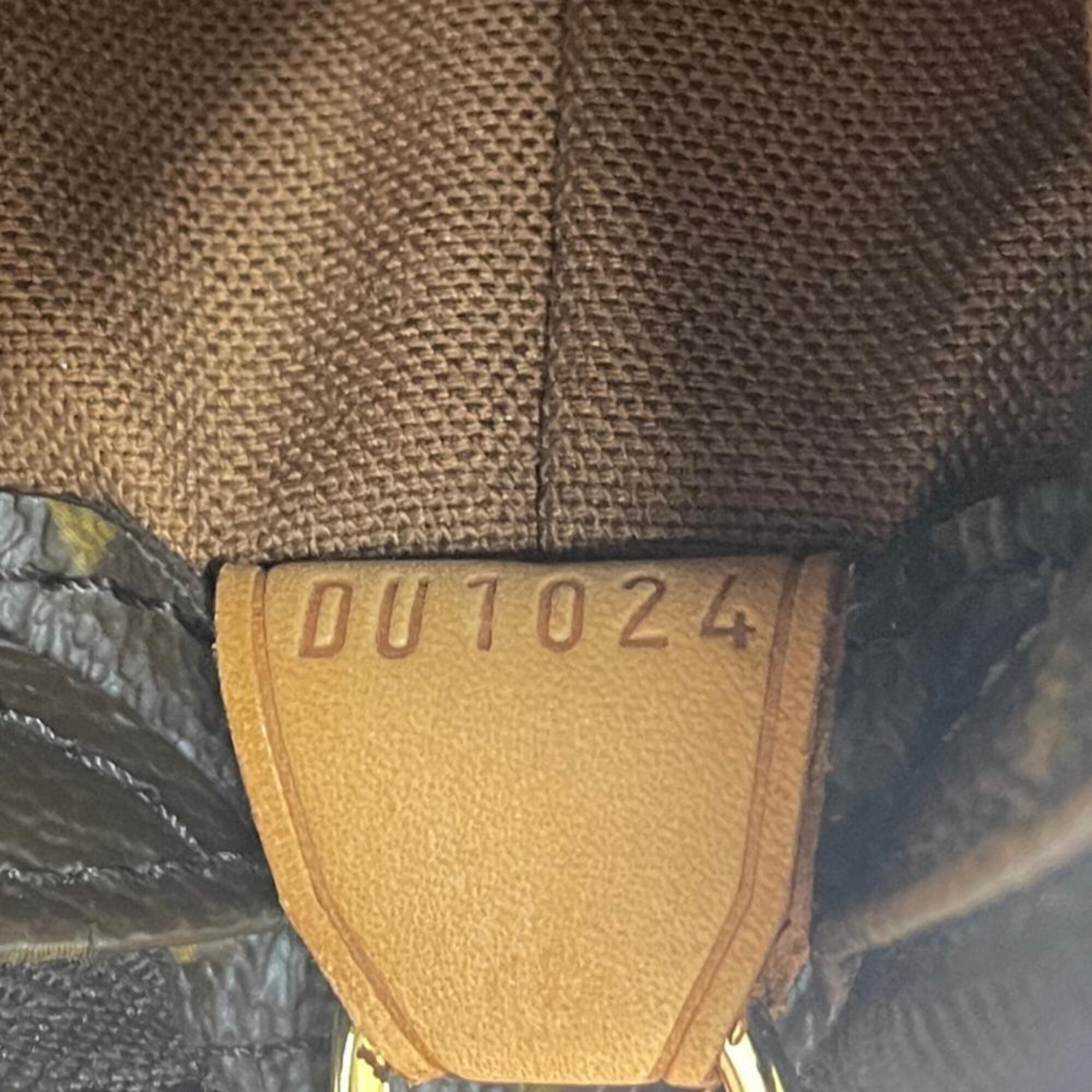 Louis Vuitton Brown Monogram Canvas Tote Bag (Pre-Owned)