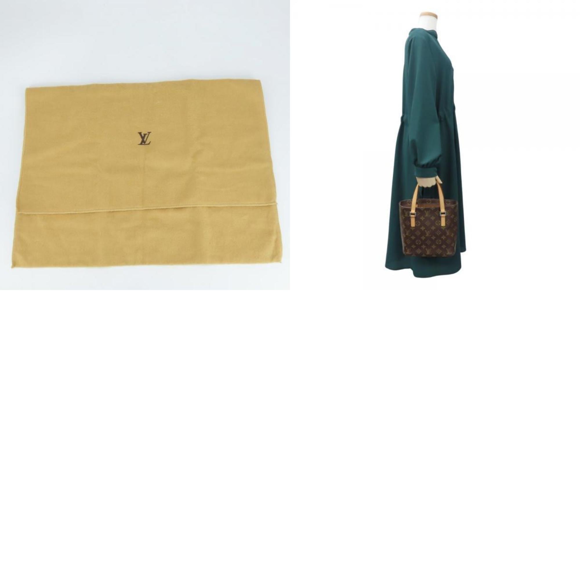 Louis Vuitton Brown Monogram Leather Handbag (Pre-Owned)