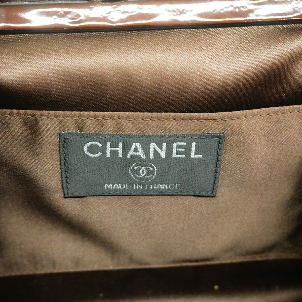 Chanel Brown Cord Shoulder Bag (Pre-Owned)