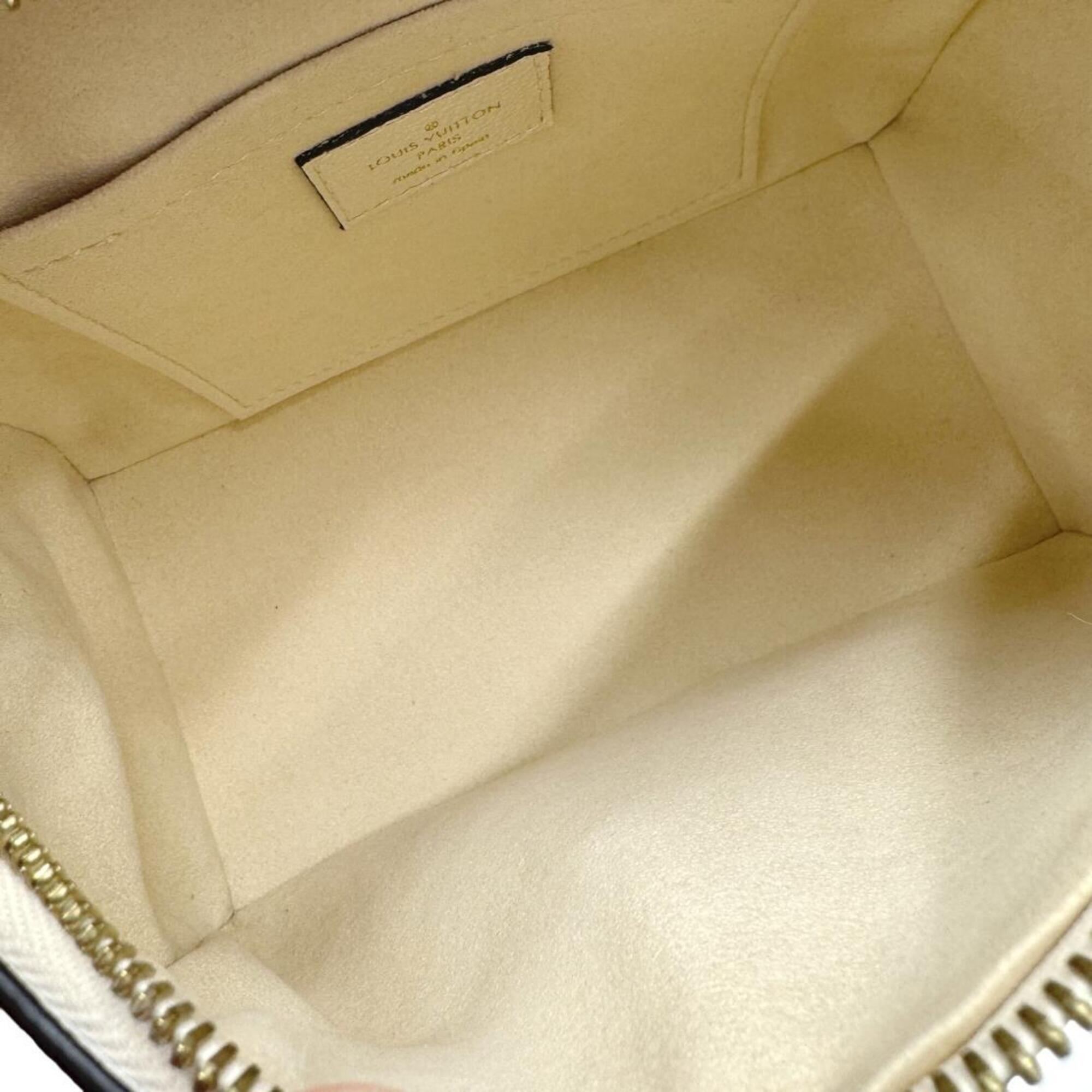 Louis Vuitton Monogram Empreinte Beige Cream Monogram Empreinte Boston Bag (Pre-Owned)
