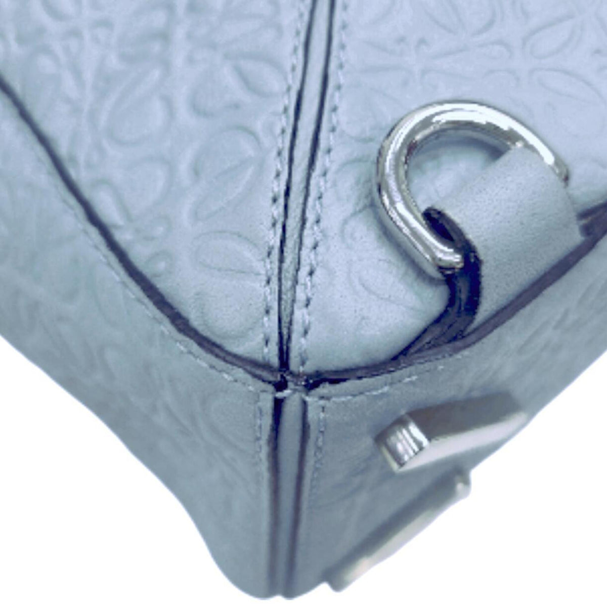 Loewe Puzzle Green Leather Shoulder Bag (Pre-Owned)