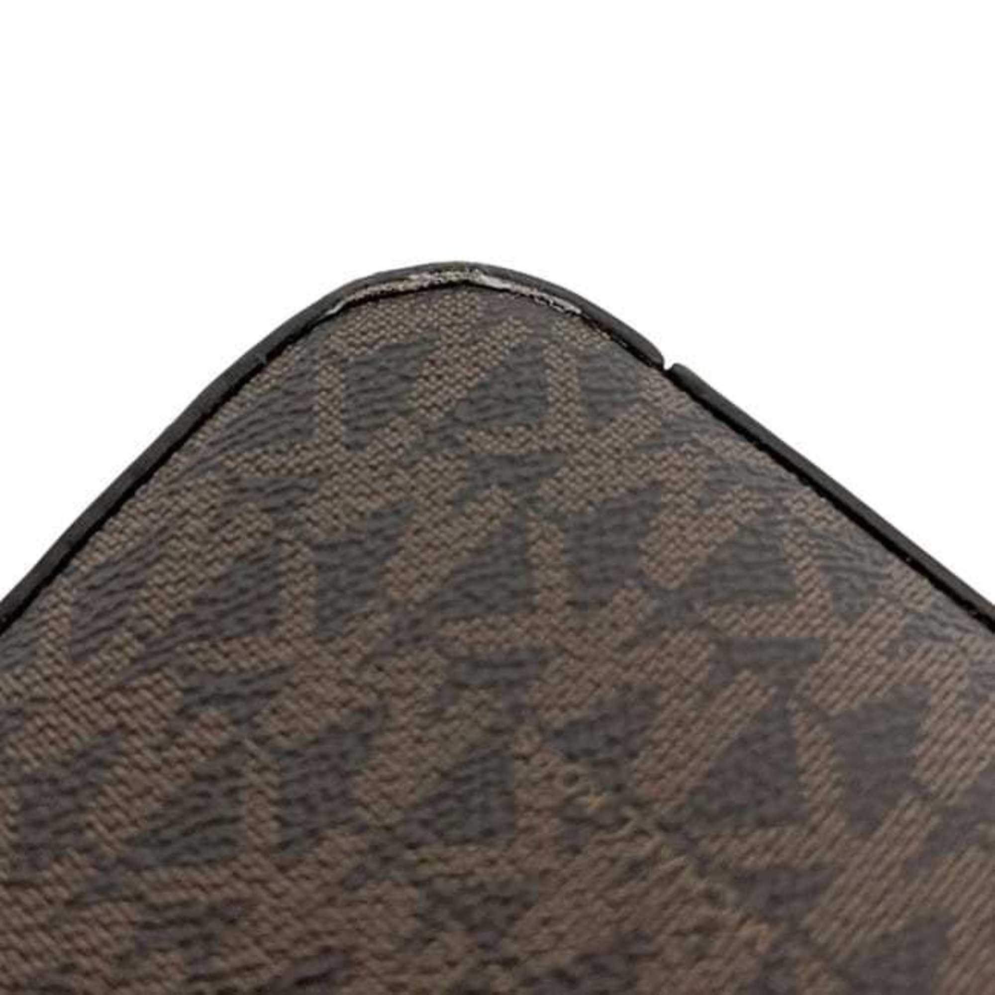 Michael Kors Bordeaux Brown Pvc Leather Shoulder Bag (Pre-Owned)