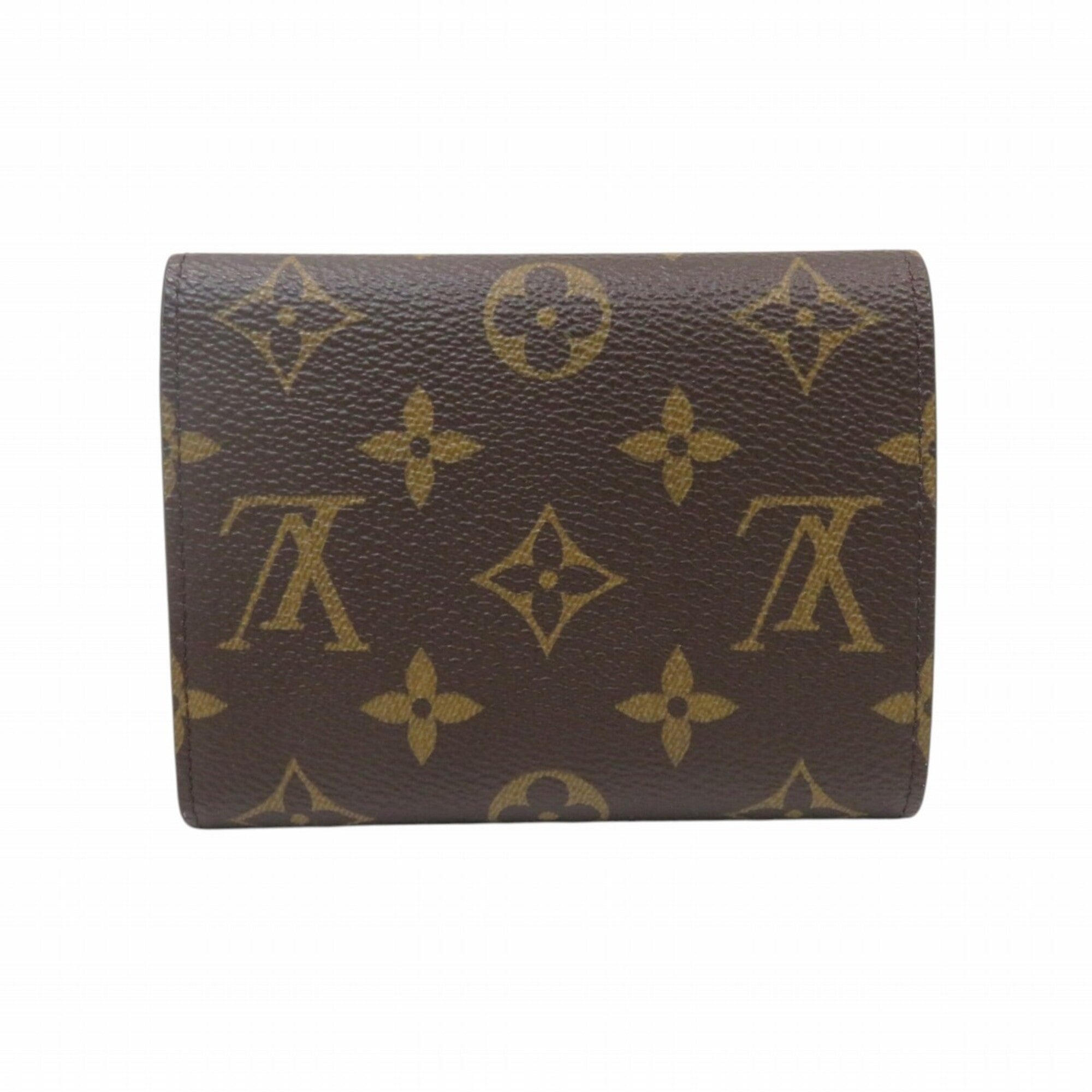 Louis Vuitton Brown Monogram Monogram Canvas Wallet (Tri-Fold) (Pre-Owned)