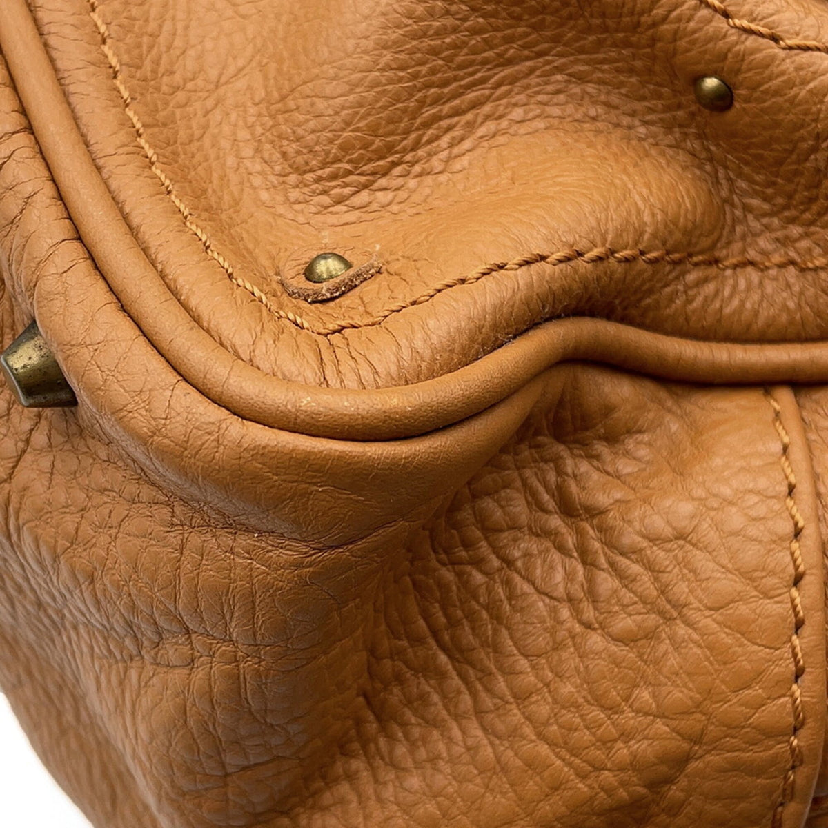 Chloé Paddington Light Brown Leather Handbag (Pre-Owned)