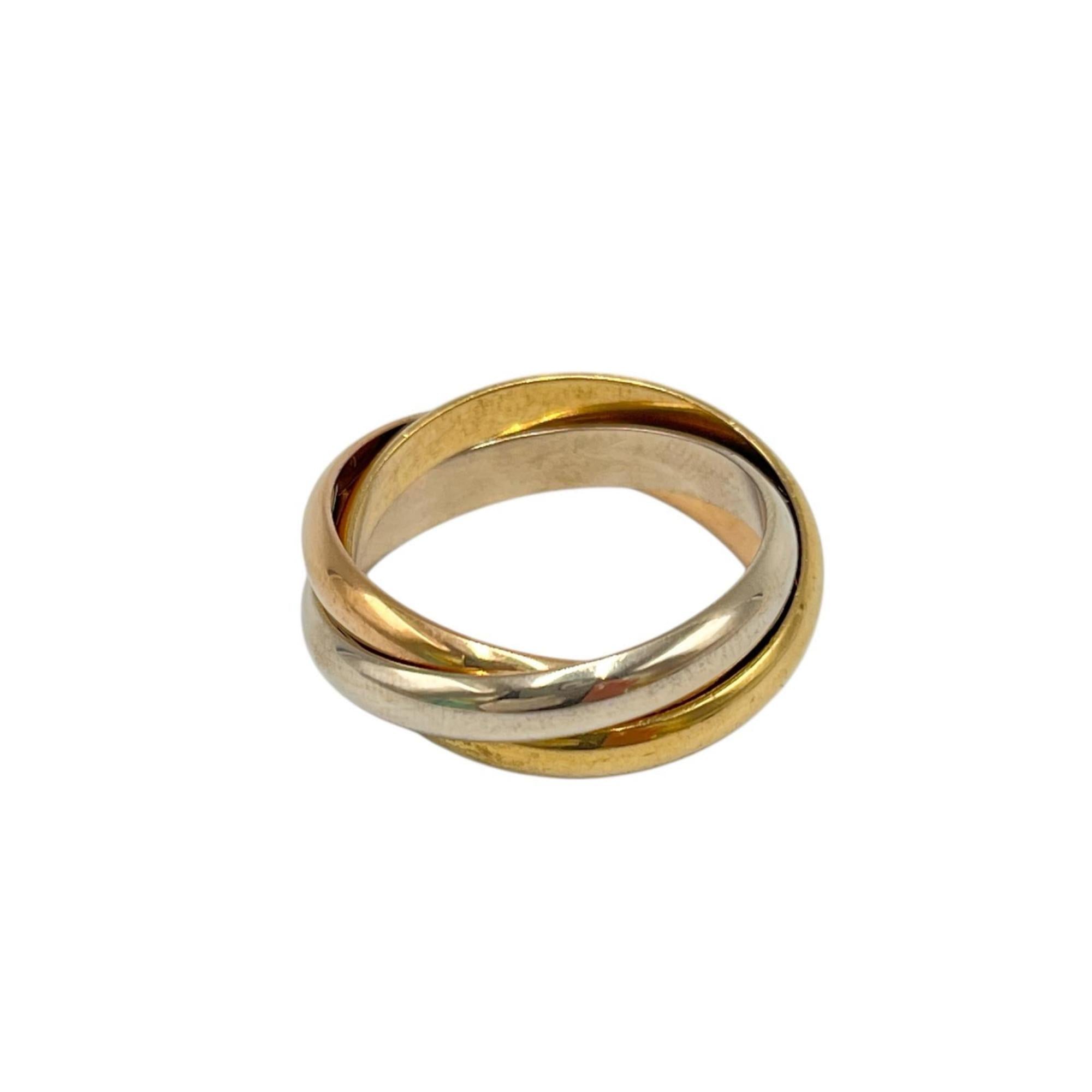 Cartier Gold Silver Pink Gold Yellow Gold (18K) Pink Gold (18K) White Gold (18K) Band Ring (Pre-Owned)