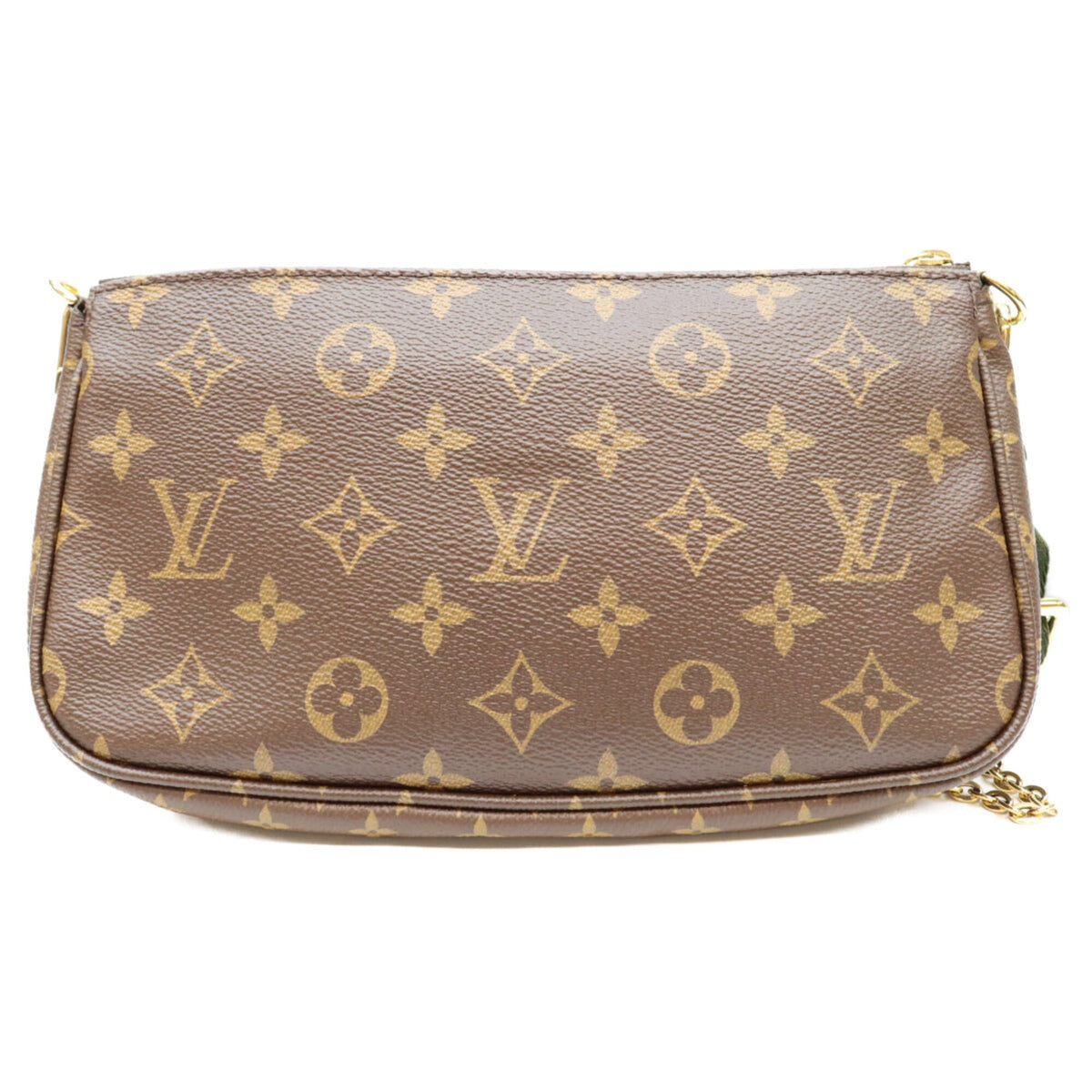 Louis Vuitton Brown Khaki Monogram Shoulder Bag (Pre-Owned)