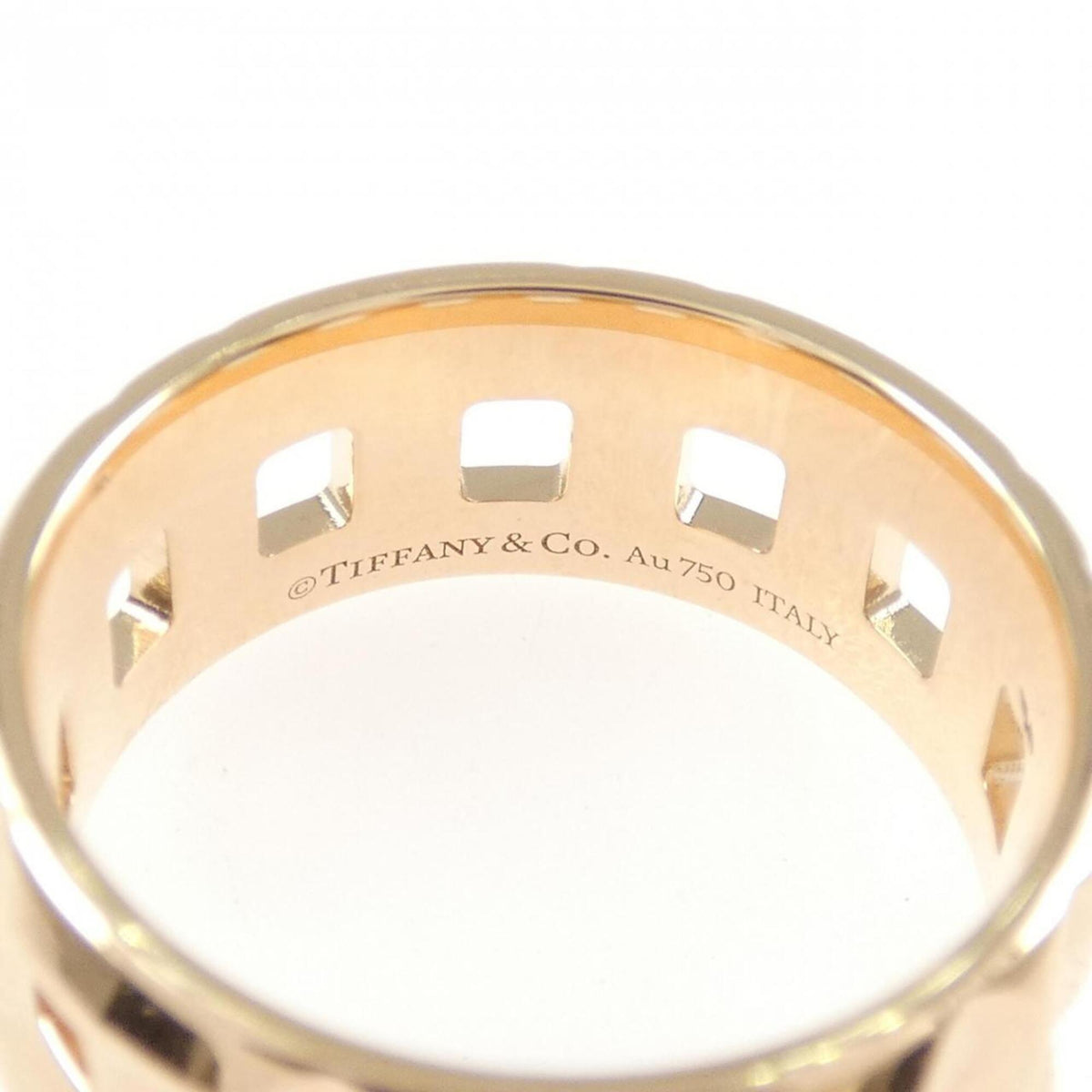 Tiffany Pink Gold (18K) Band Ring (Pre-Owned)