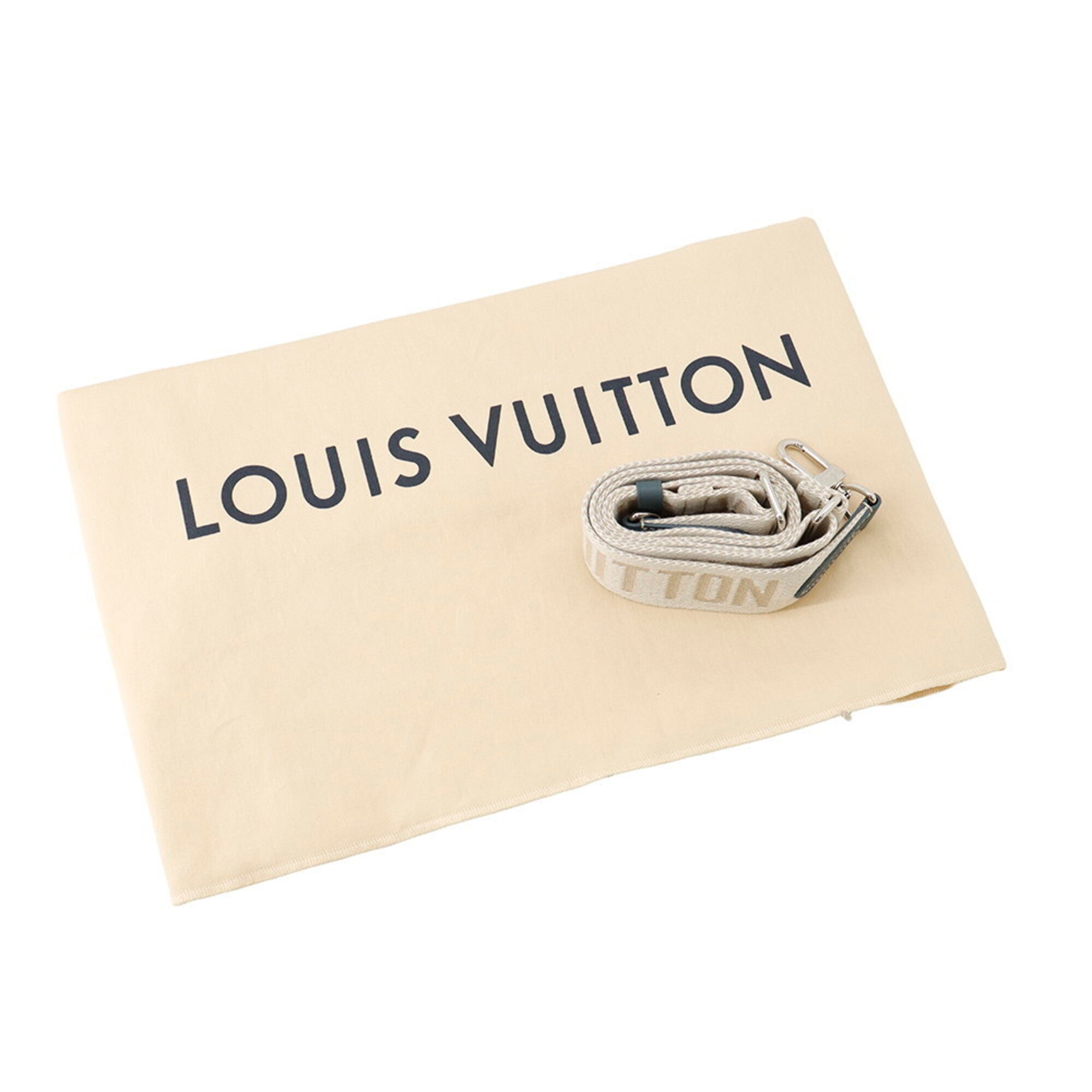 Louis Vuitton Blue Monogram Monogram Handbag Tote Bag (Pre-Owned)