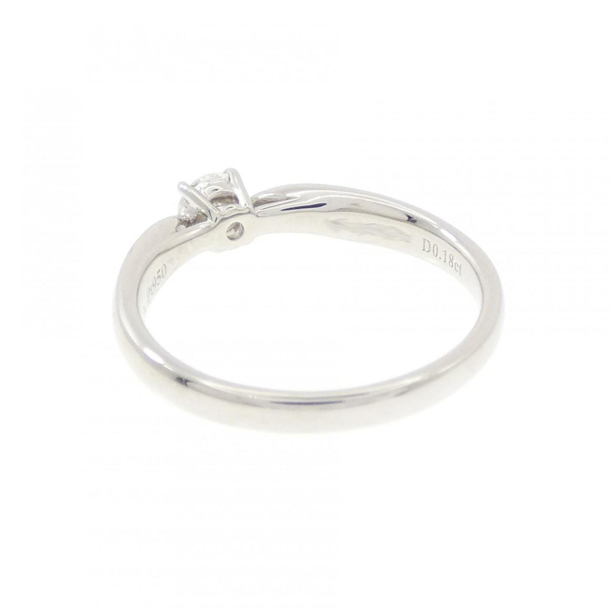 Tiffany Platinum 950 Band Ring (Pre-Owned)