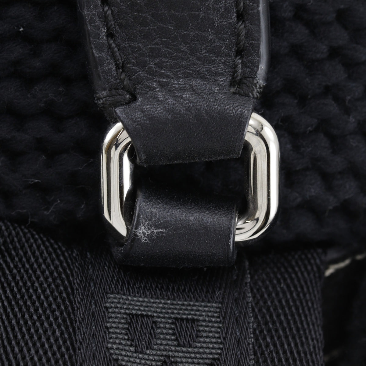 Burberry Black Cotton Backpack (Pre-Owned)
