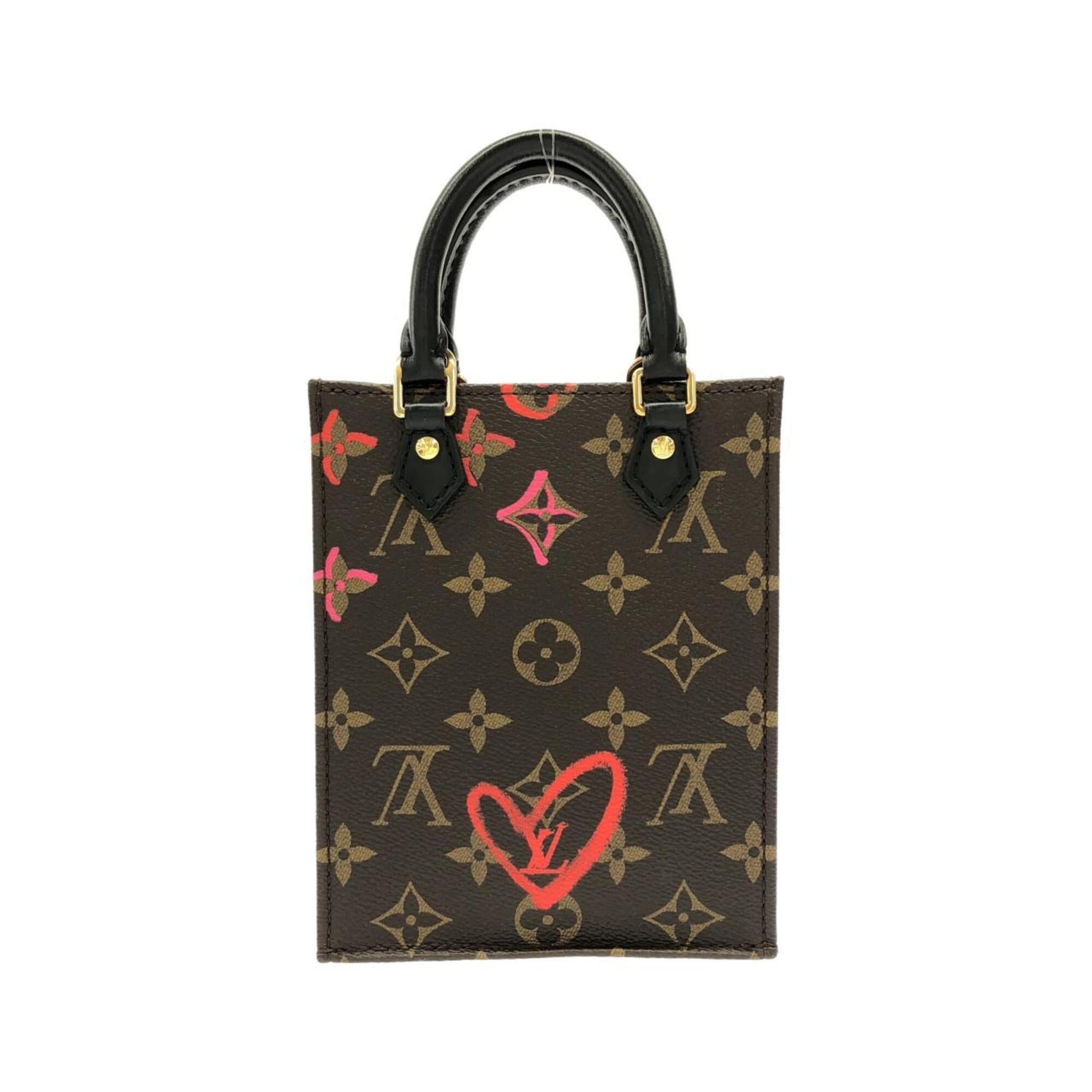 Louis Vuitton Marron Coated Canvas Handbag (Pre-Owned)
