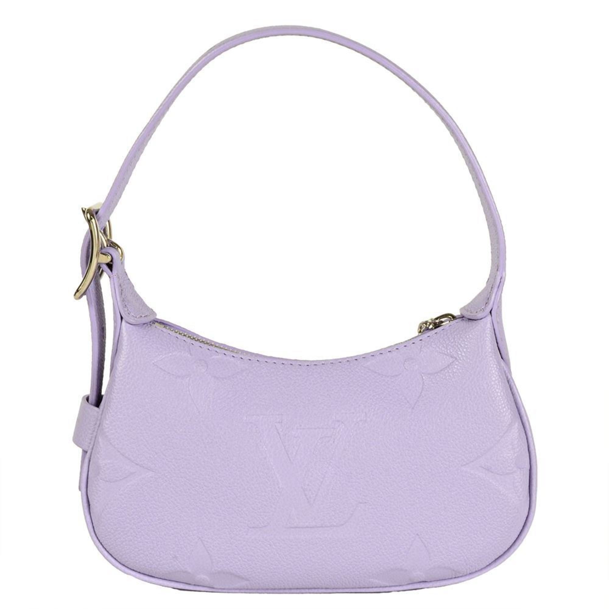 Louis Vuitton Purple Monogram Empreinte Shoulder Bag (Pre-Owned)