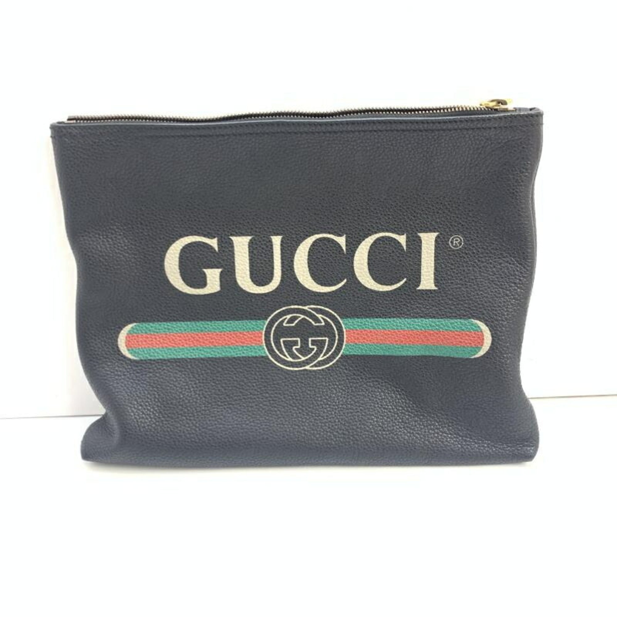 Gucci Black Clutch Bag (Pre-Owned)