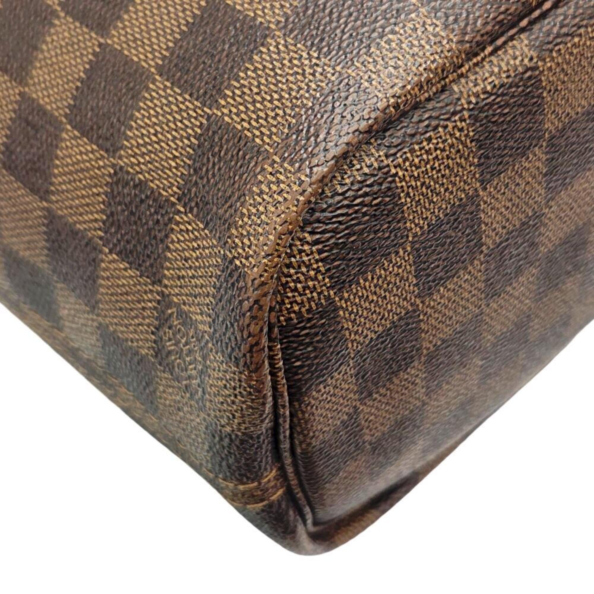 Louis Vuitton Brown Damier Canvas Ebene Damier Canvas Pvc Tote Bag (Pre-Owned)