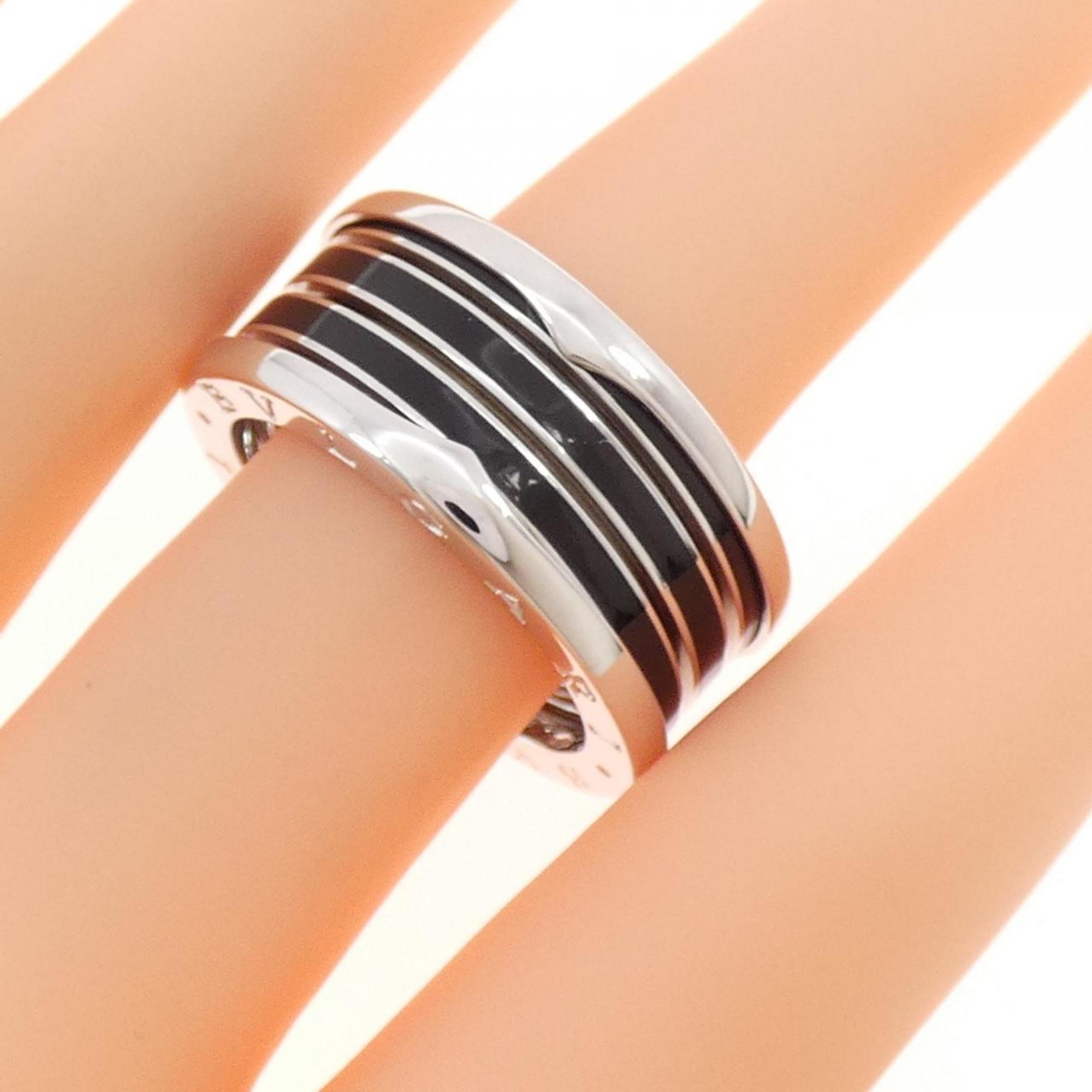 Bvlgari White Gold White Gold (18K) Band Ring (Pre-Owned)