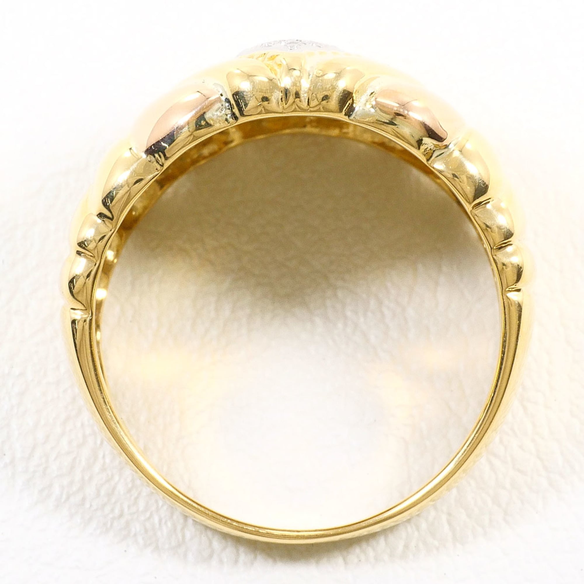 Unbranded Pink Gold Platinum Yellow Gold Yellow Gold (18K) Pink Gold (18K) Platinum 900 Band Ring (Pre-Owned)