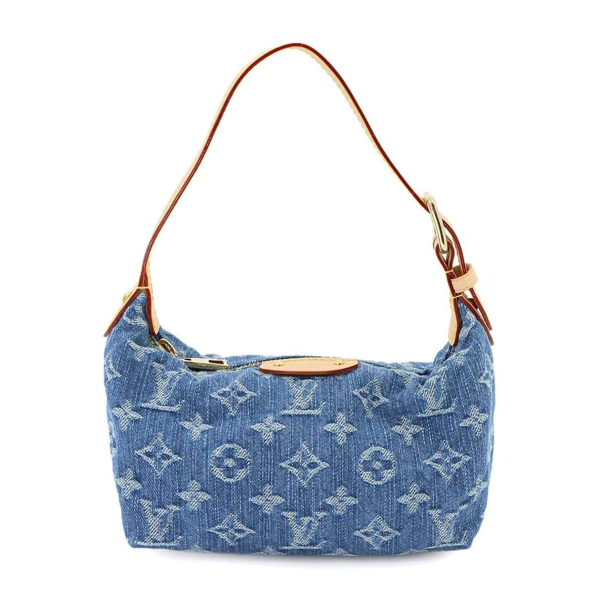 Louis Vuitton Blue Monogram Monogram Denim Handbag Pochette (Pre-Owned)