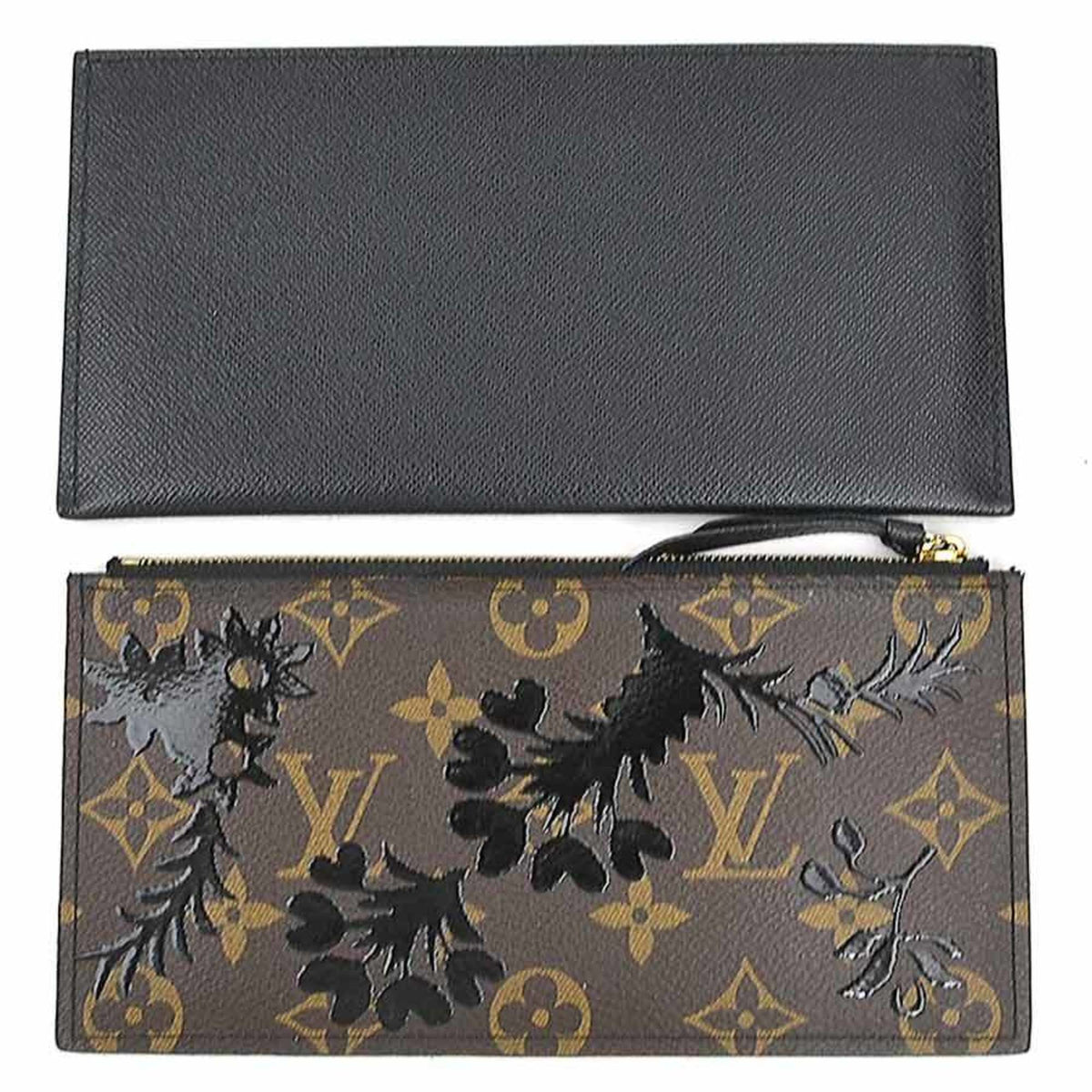 Louis Vuitton Black Brown Monogram Monogram Pochette Shoulder Bag (Pre-Owned)