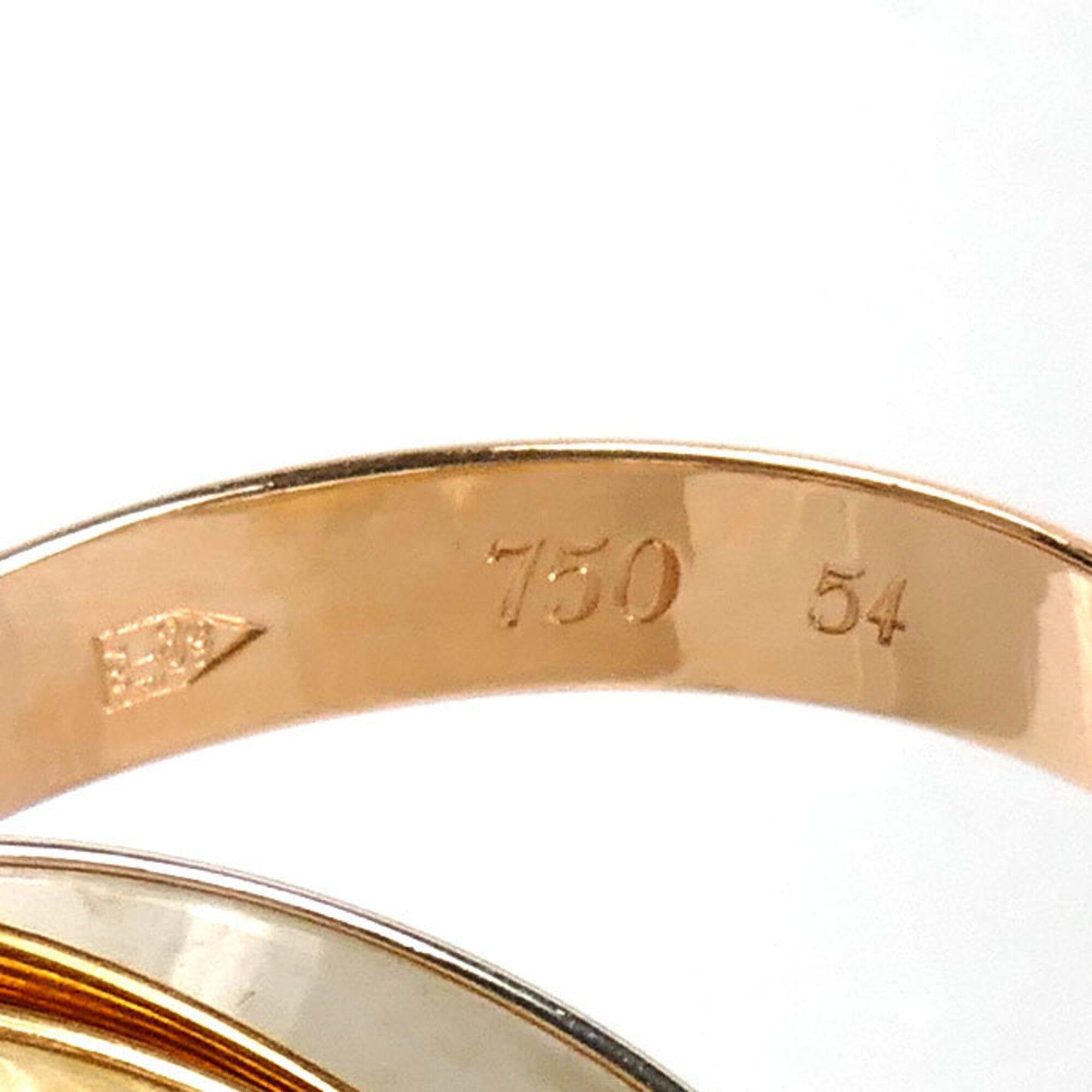 Cartier Yellow Gold (18K) Pink Gold (18K) White Gold (18K) Band Ring (Pre-Owned)