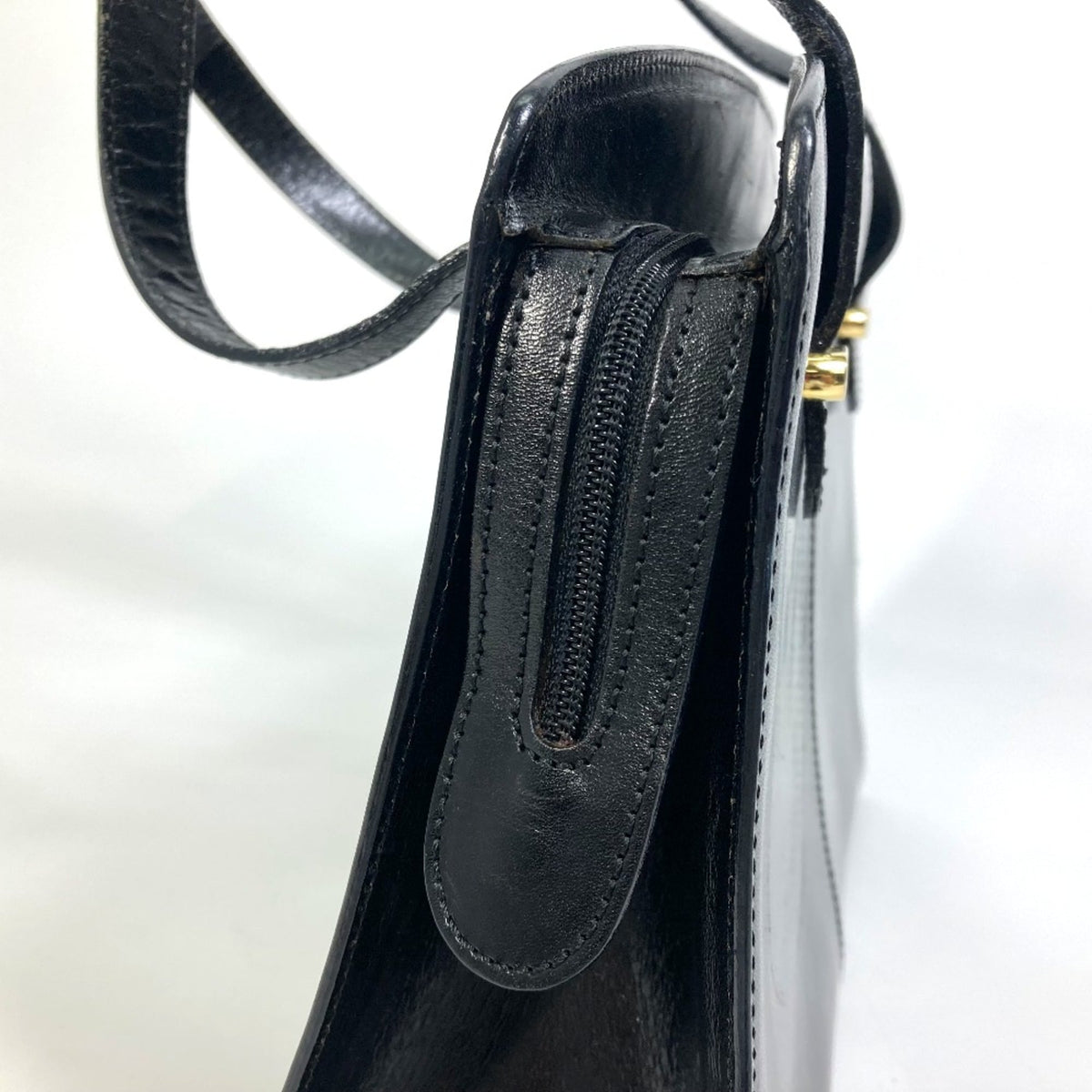 Bally Black Leather Tote Bag (Pre-Owned)