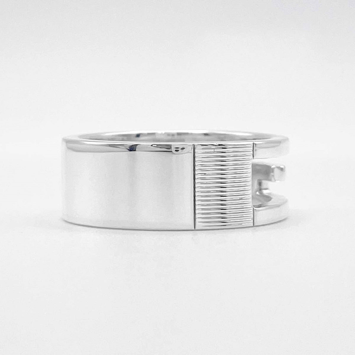 Gucci Silver Silver 925 Band Ring (Pre-Owned)