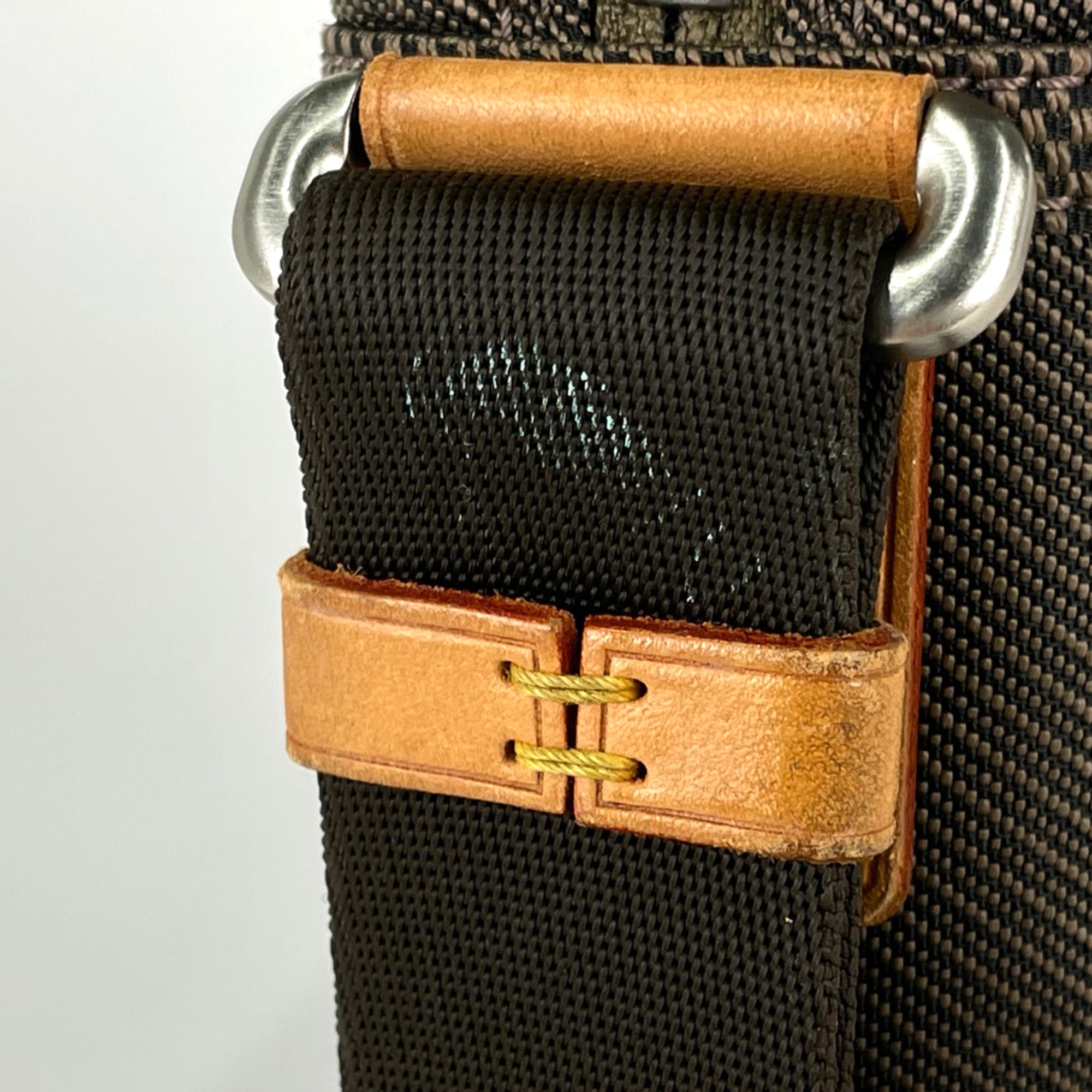 Louis Vuitton Dark Brown Earth Damier Geant Shoulder Bag (Pre-Owned)