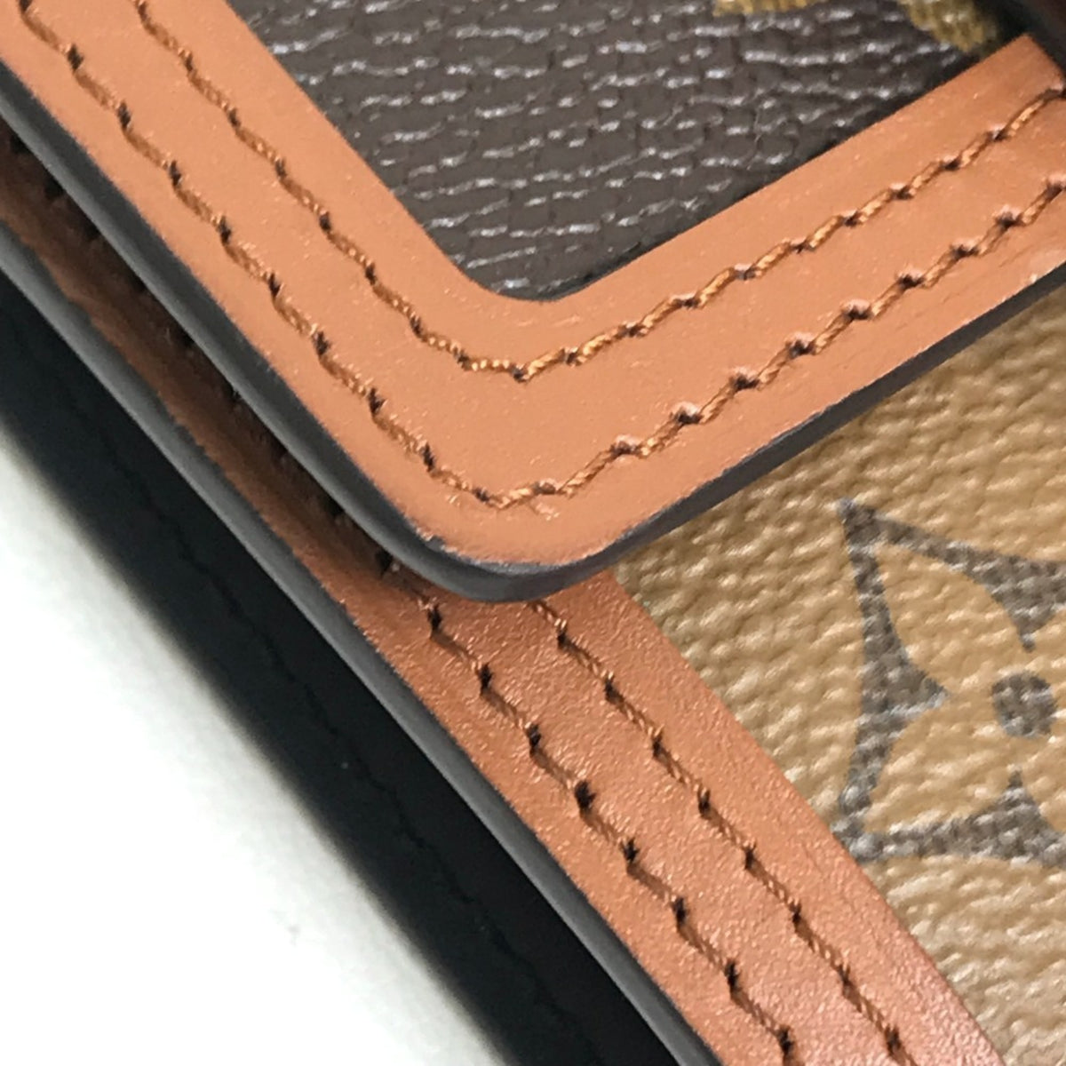 Louis Vuitton Monogram Reverse Brown Monogram Monogram Reverse Monogram Reverse Monogram Wallet (Tri-Fold) (Pre-Owned)