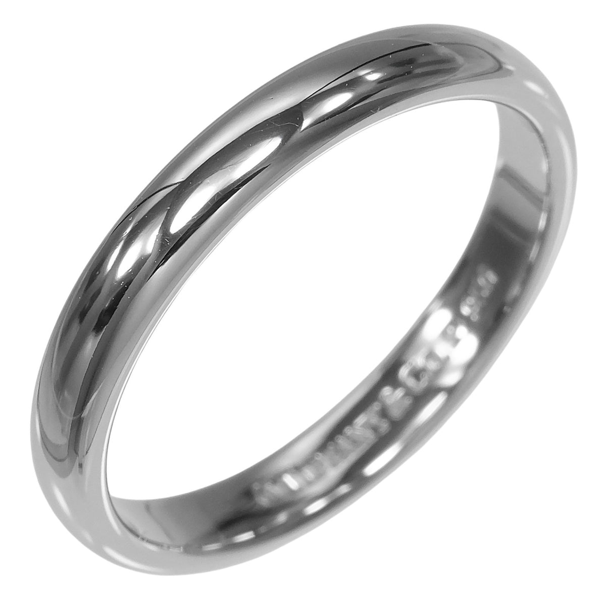 Tiffany Platinum 950 Band Ring (Pre-Owned)