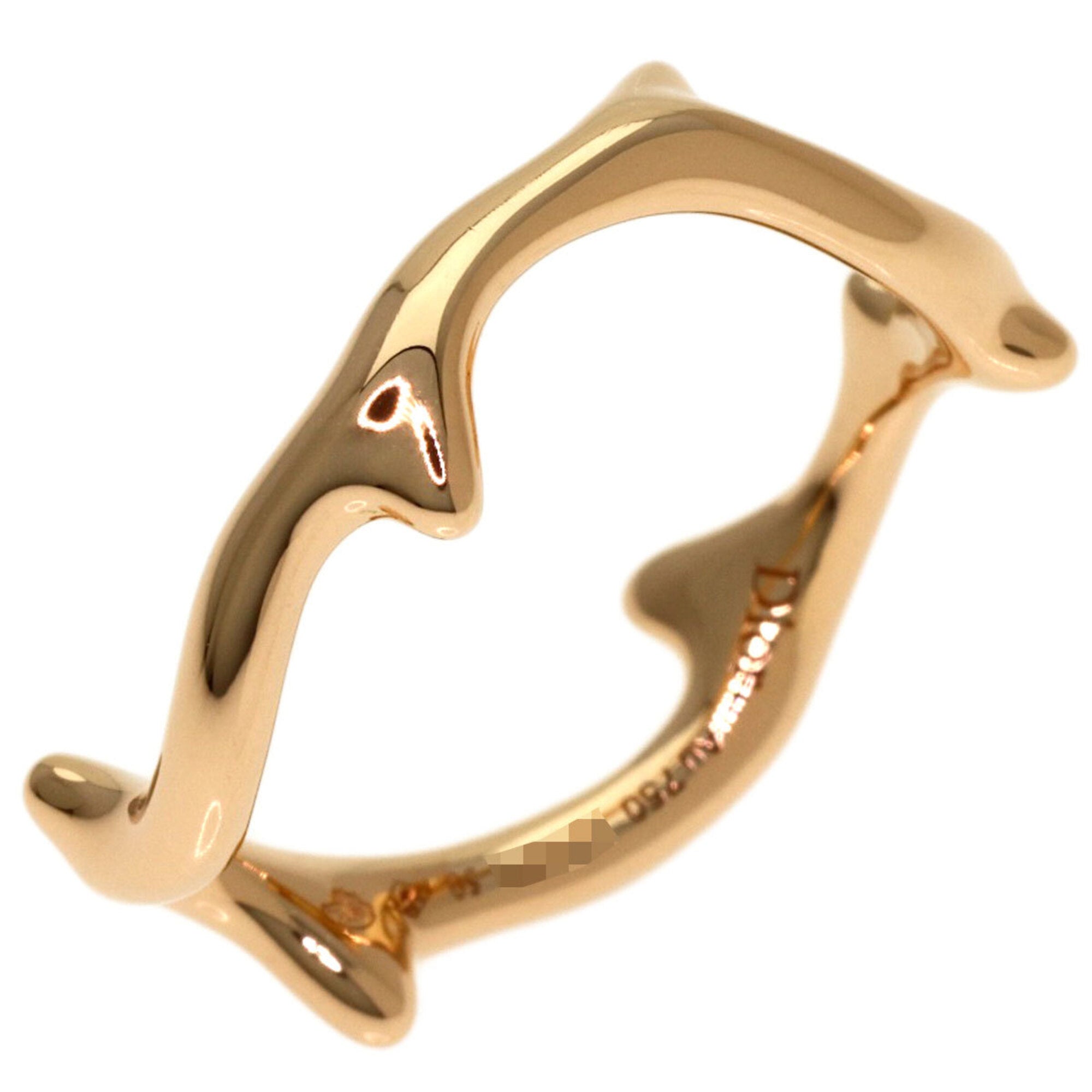 Christian Dior Pink Gold (18K) Band Ring (Pre-Owned)