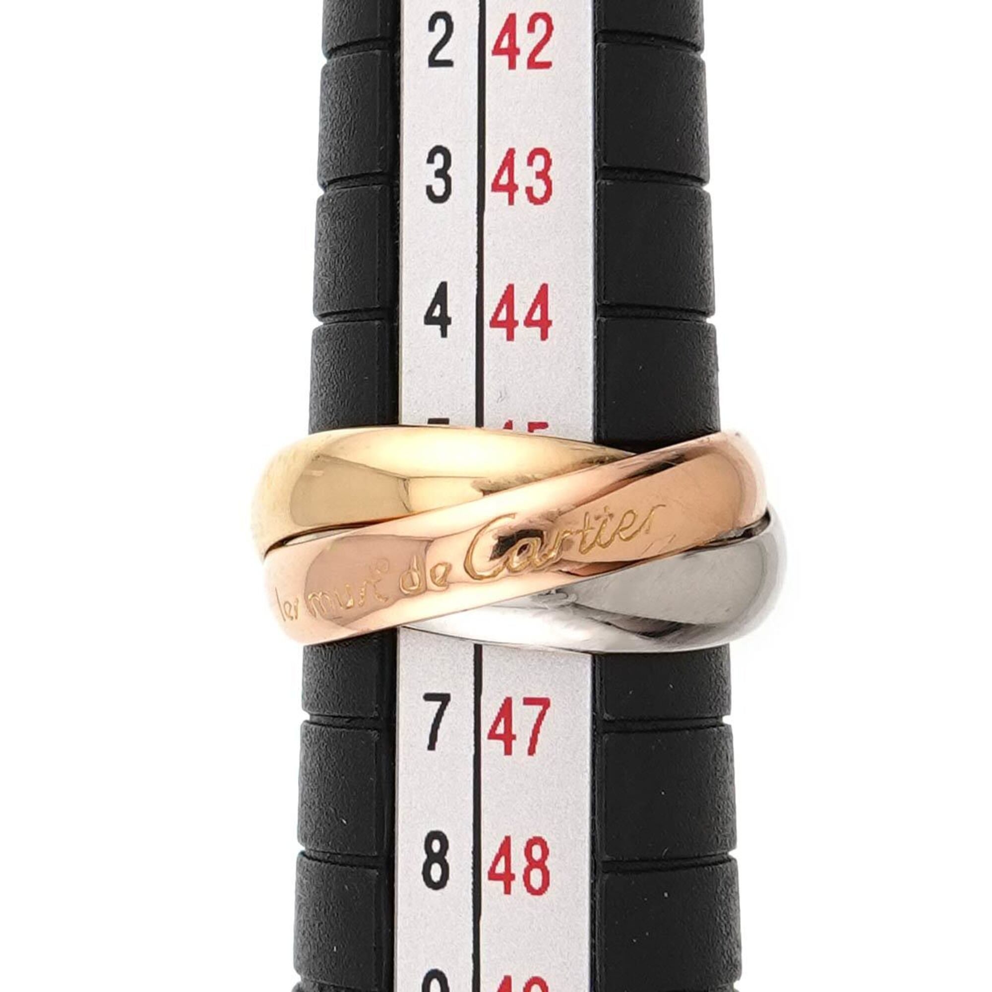 Cartier Yellow Gold (18K) Pink Gold (18K) White Gold (18K) Band Ring (Pre-Owned)