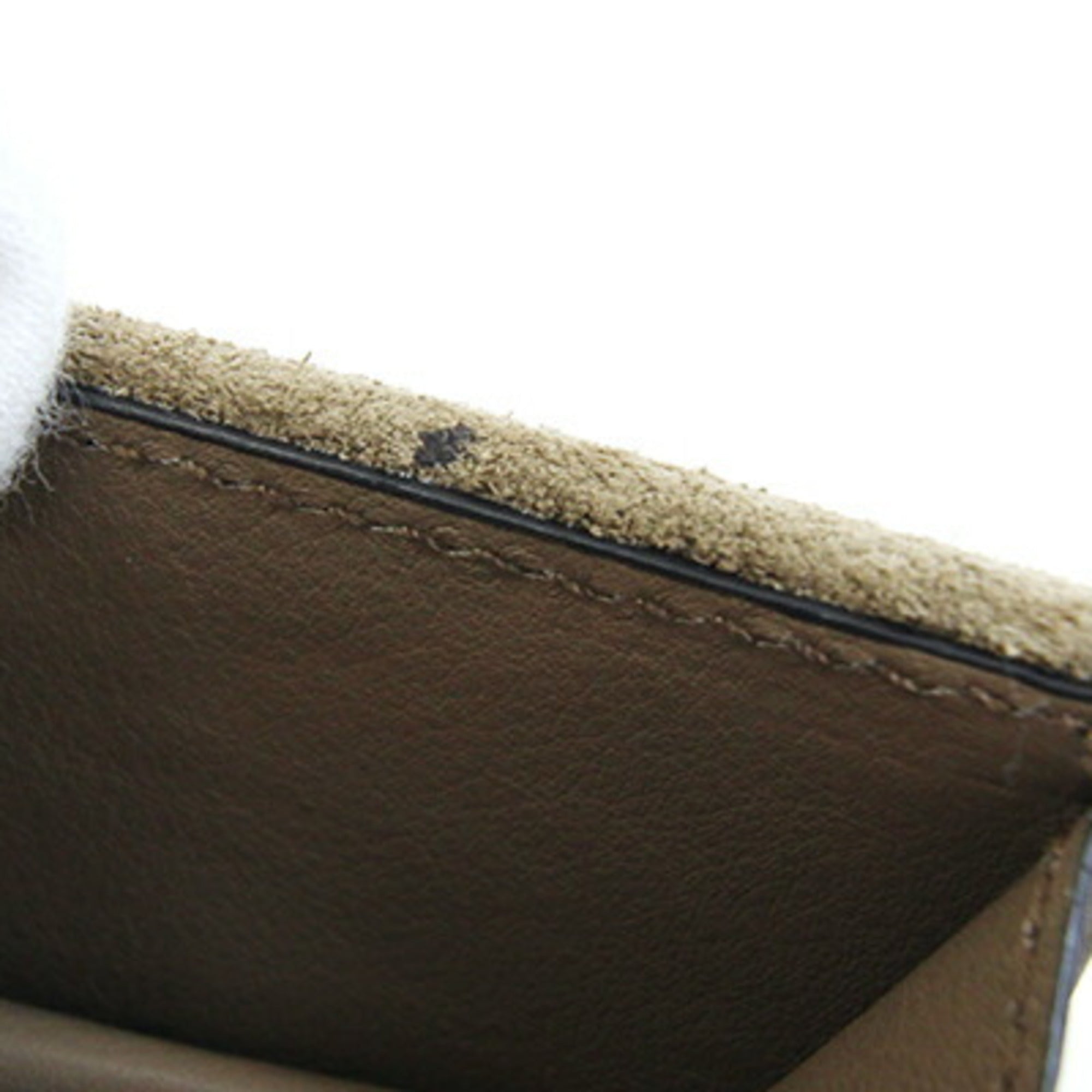 Gucci Beige Pvc Leather Pouch (Pre-Owned)