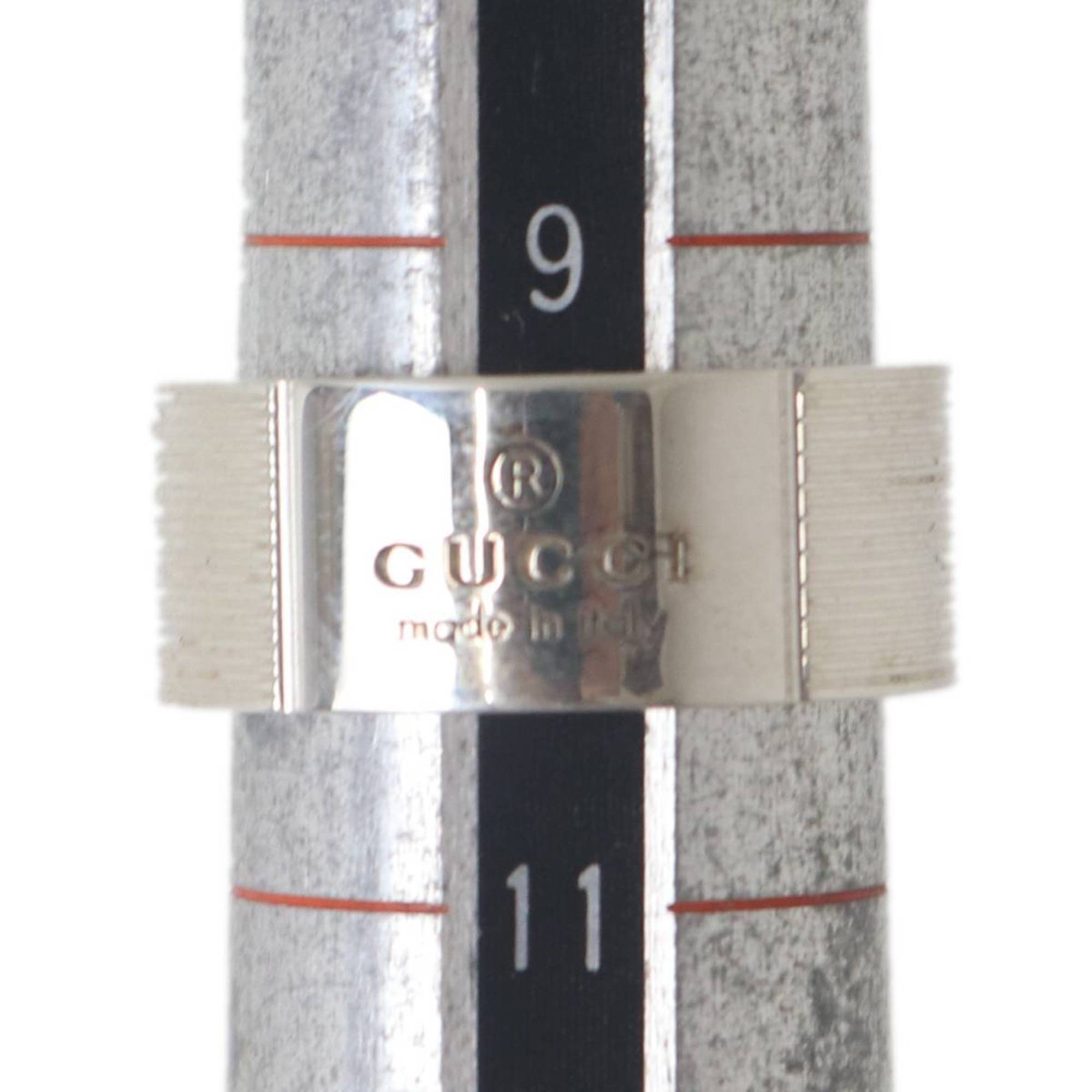 Gucci Silver Silver 925 Band Ring (Pre-Owned)