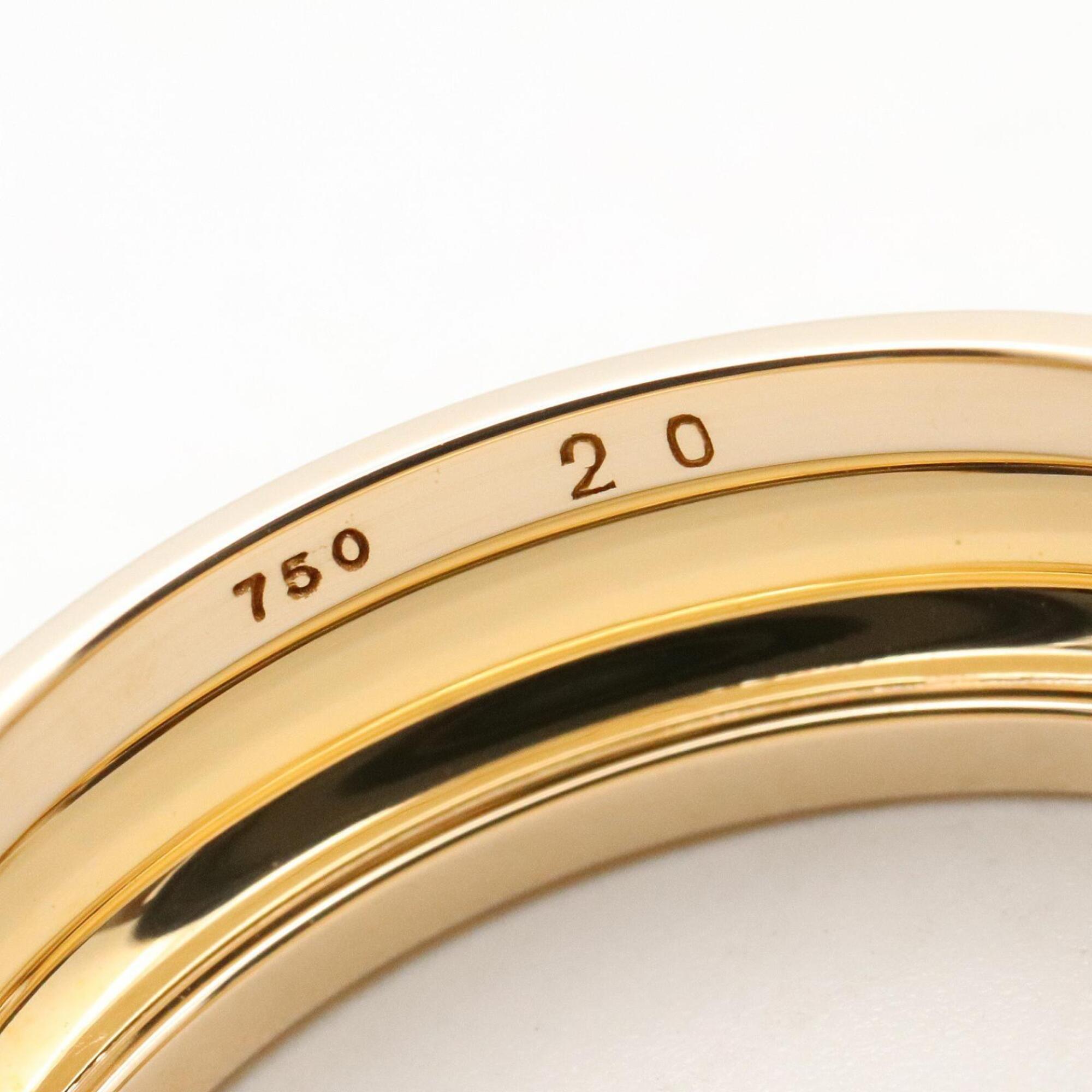 Yves Saint Laurent Gold Clear Yellow Gold (18K) Band Ring (Pre-Owned)