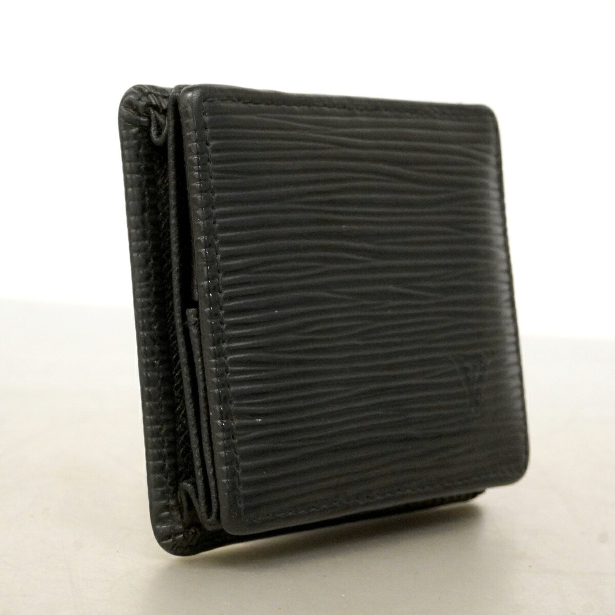 Louis Vuitton Noir Coin Purse/Coin Case (Pre-Owned)