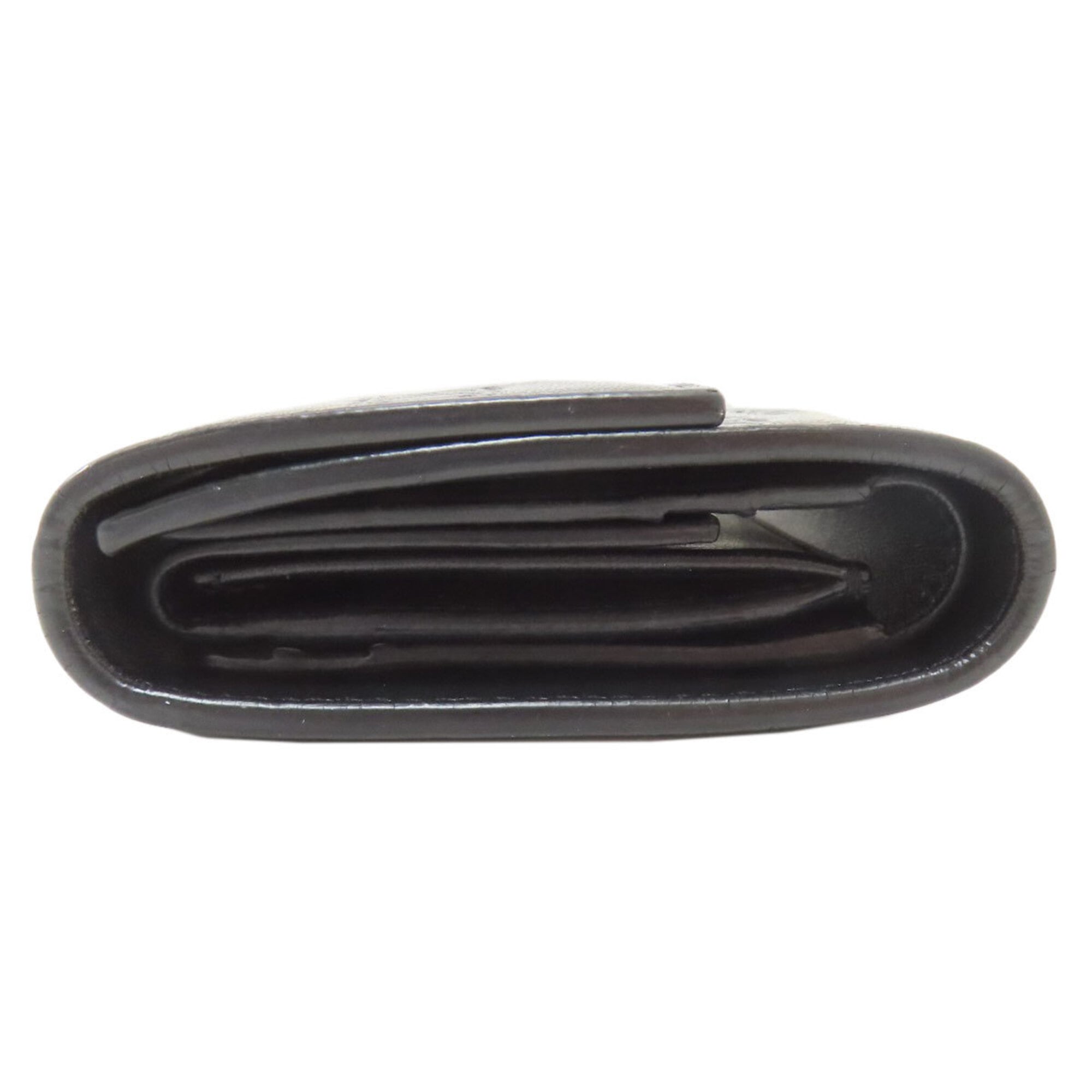 Celine Black Leather Wallet (Tri-Fold) (Pre-Owned)